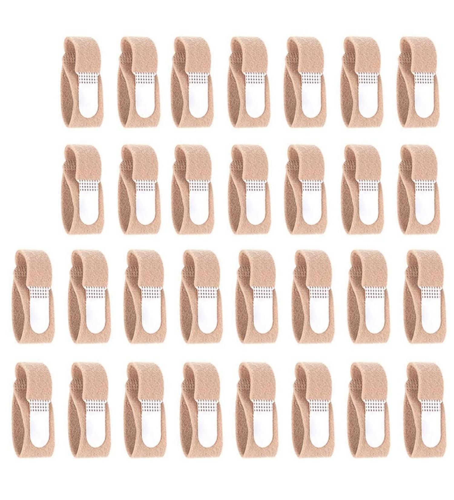 Jikoiuty 30-Piece Bandage Set for Broken Toes - Padded Hammer Toe Separators & Smoothing Rails | International Shipping Available - Buy Online on GoSupps.com