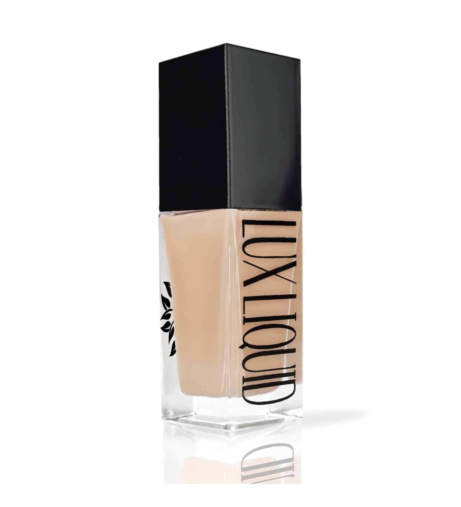BaeBlu Organic Aloe-Based LUX Liquid Foundation - Natural Vegan Gluten-Free - Latte (Made in USA) - Buy Online on GoSupps.com