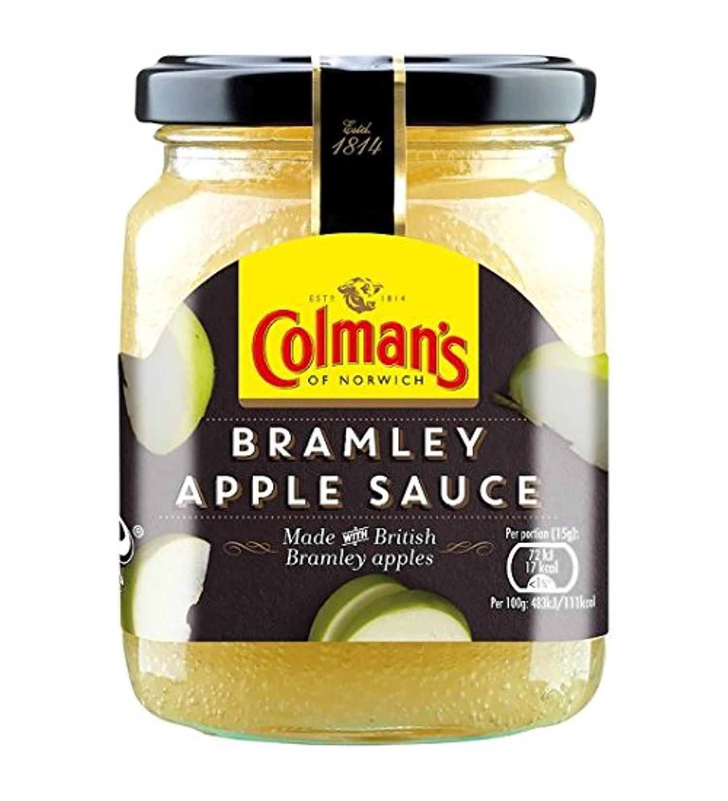 Colman's Bramley Apple Sauce 155g - Premium Quality Condiment - Buy Online on GoSupps.com