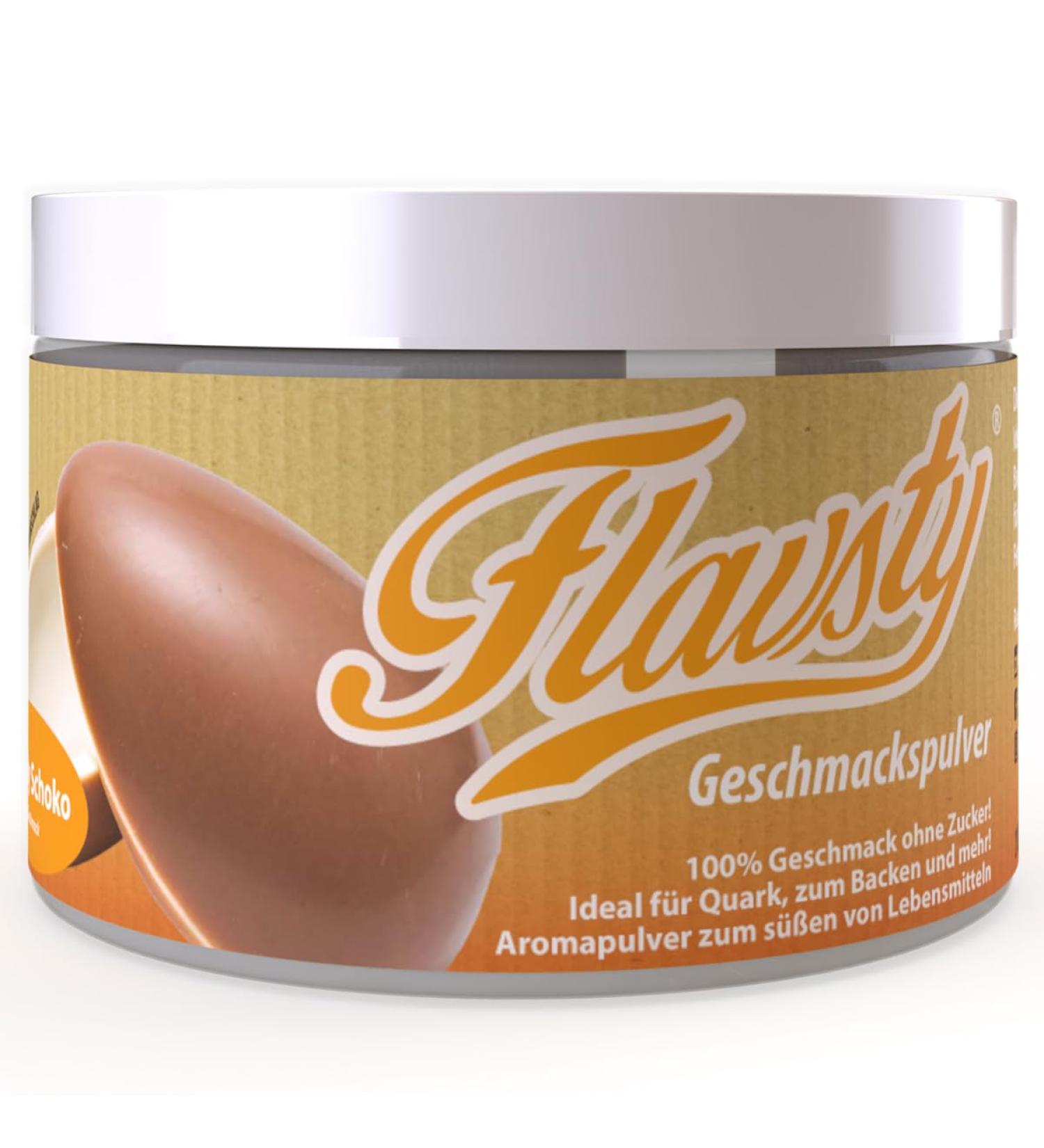 Flavsty Flavor Powder Kiddy Chocolate Chocolate - Vegan Flavor Powder Chocolate without Sugar - Aroma Powder - Flavorpowder
