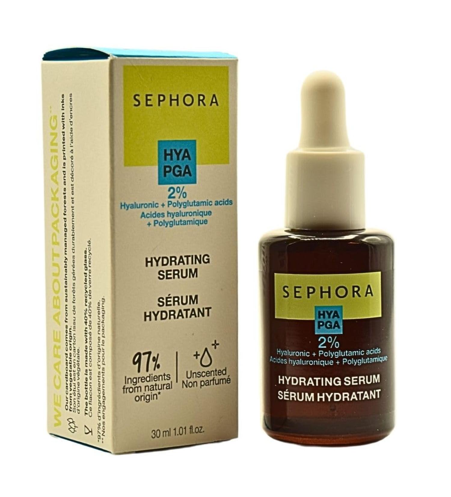 Buy SEPHORA COLLECTION Hydrating Serum with Hyaluronic & Polyglutamic Acid - 1 oz (30 mL) | International Shipping Available - Buy Online on GoSupps.com