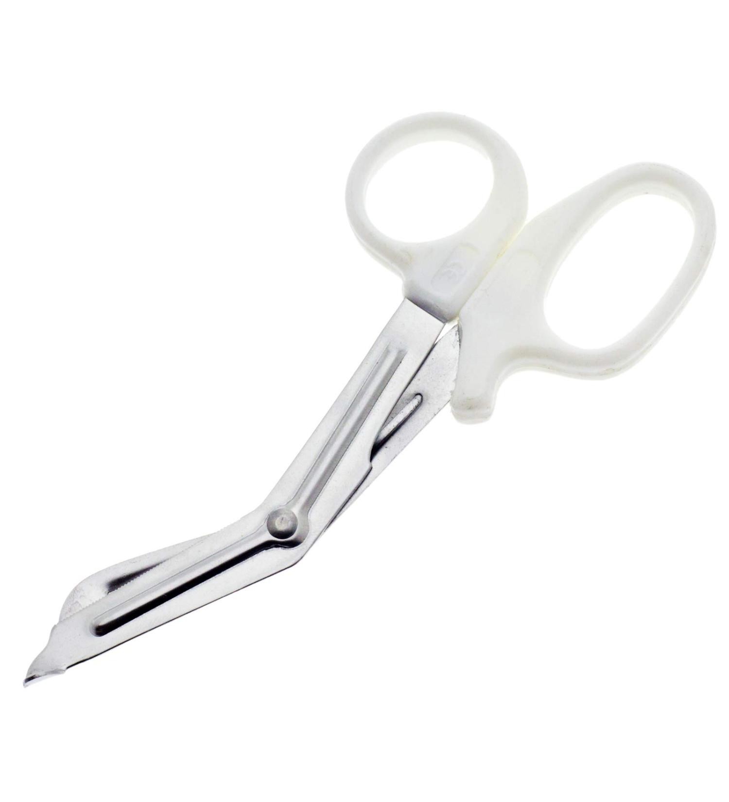 YNR Paramedic Vet EMT EMS Trauma Shears Nurses Utility Bandage Fire Rescue First Aid Medical Scissors CE (7.5" White) 7.5" White