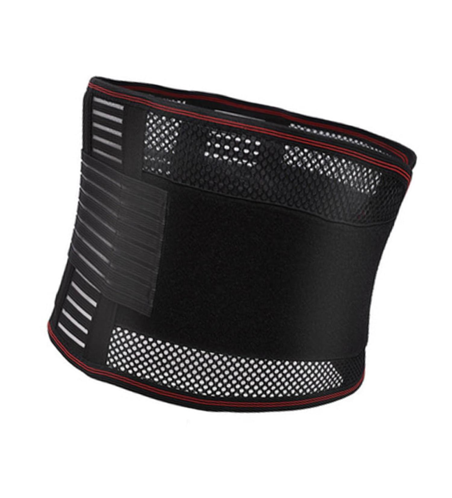 FRCOLOR Waist Support Back Brace for Men & Women | Lumbar Support Girdle for Hip Workout & Hernia Relief | Fitness Band & Lower Tummy Control - Buy Online on GoSupps.com