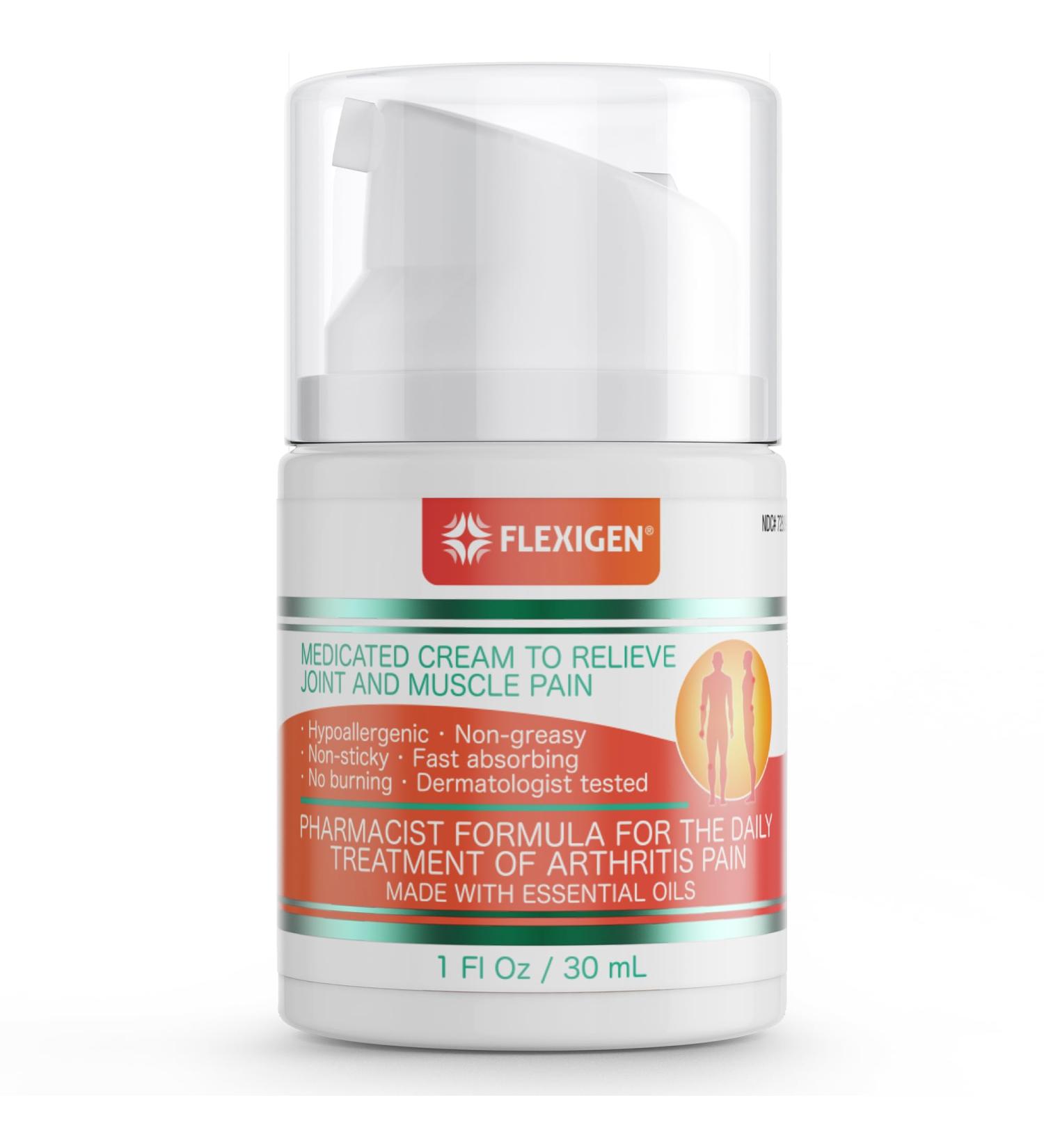 Natural Pain Relief Cream Lotion - Fast-Acting Formula with Frankincense & Menthol - Soothes Joint Muscle & Arthritis Pain - 1 fl oz 1 Fl Oz (Pack of 1) - Buy Online on GoSupps.com