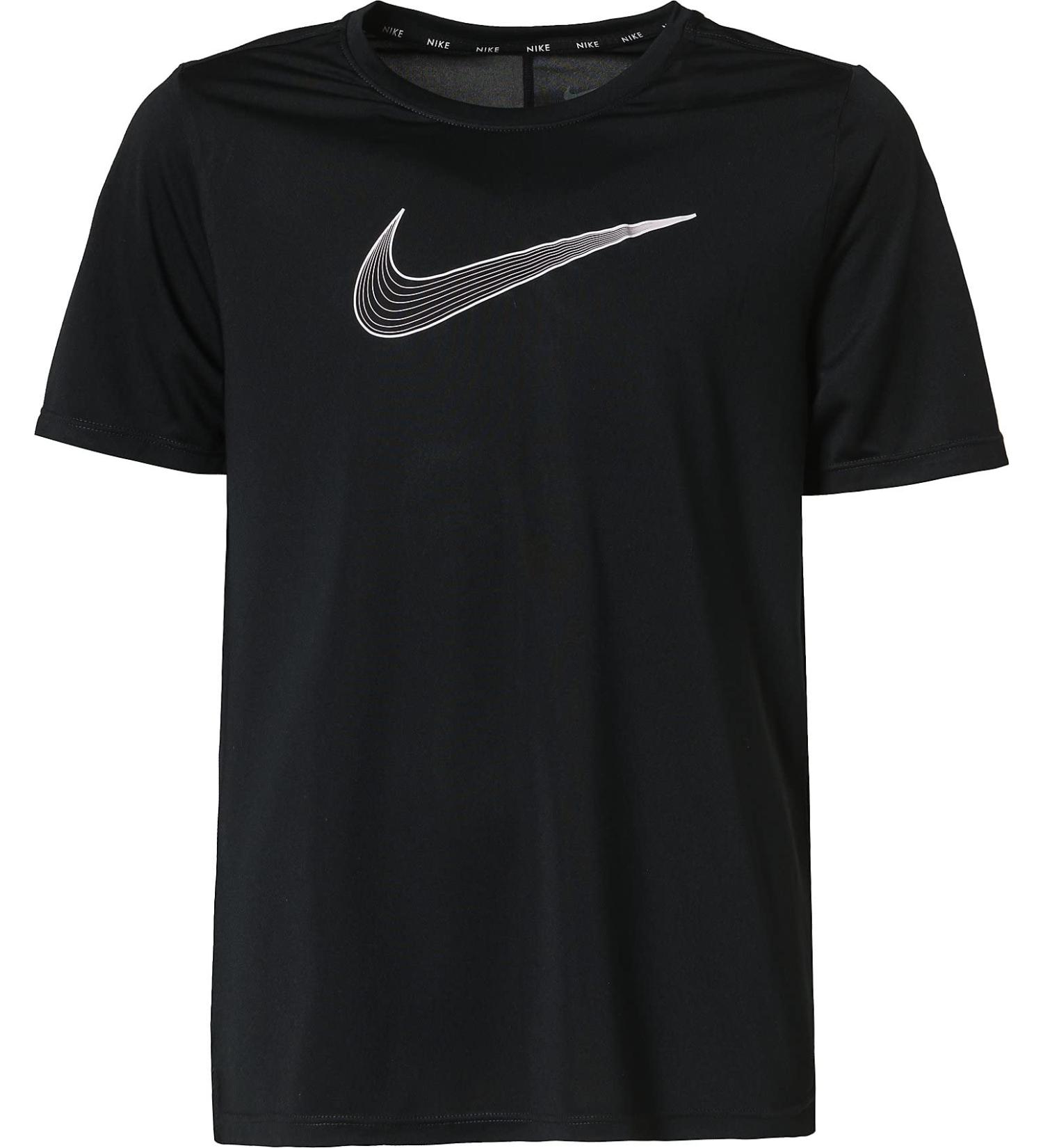 Nike Unisex Kids Df One Gx T-Shirt 128 Black/White