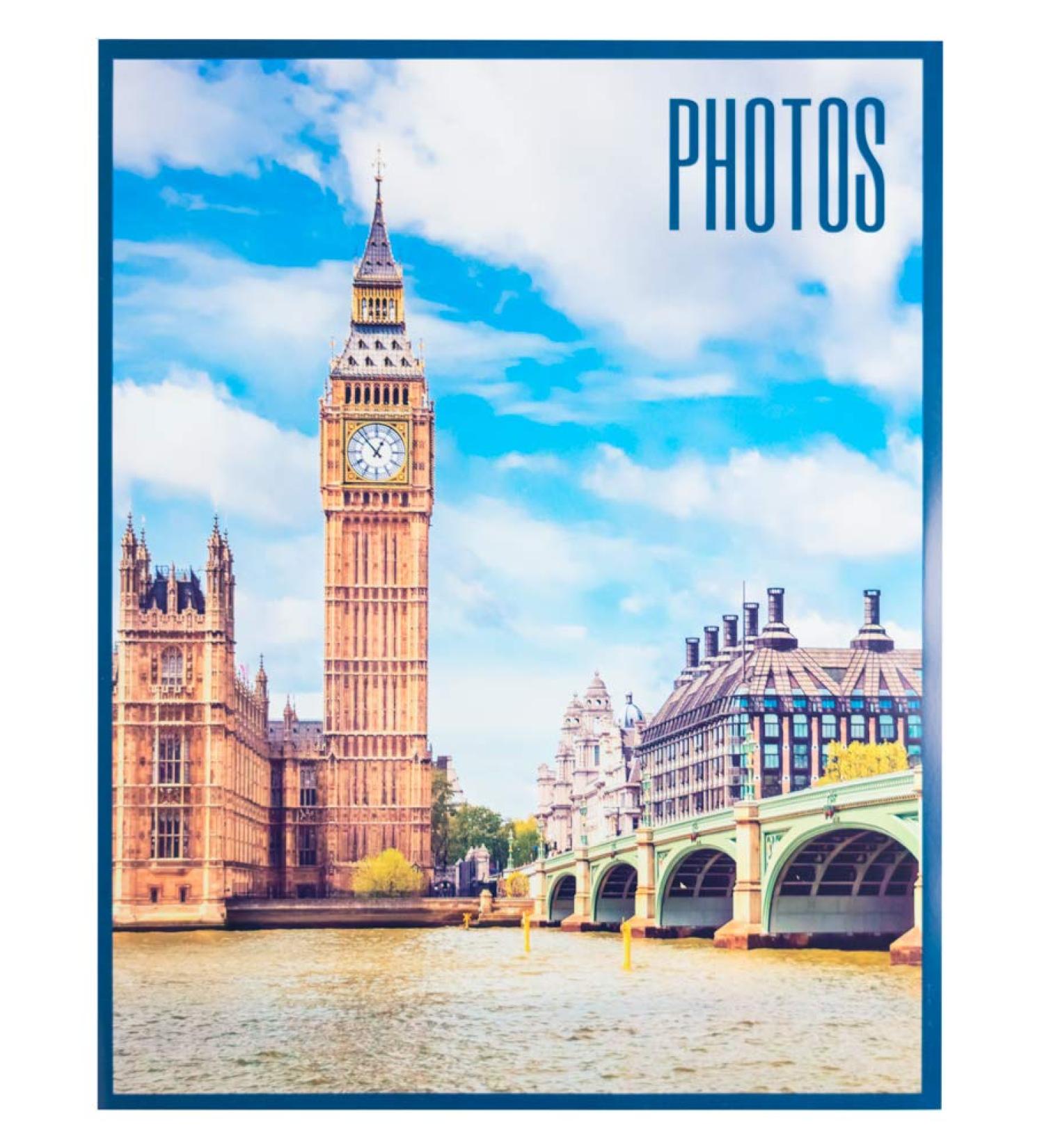 Grupo Erik Official London Photo Album - 7.8x5 Photo Album / 13x20 cm - Family Photo Album 96 Pockets - Friend Gifts Travel Gifts - Photo Albums 7.8x5 96 photos - Photo Album Slip In - Buy Online on GoSupps.com