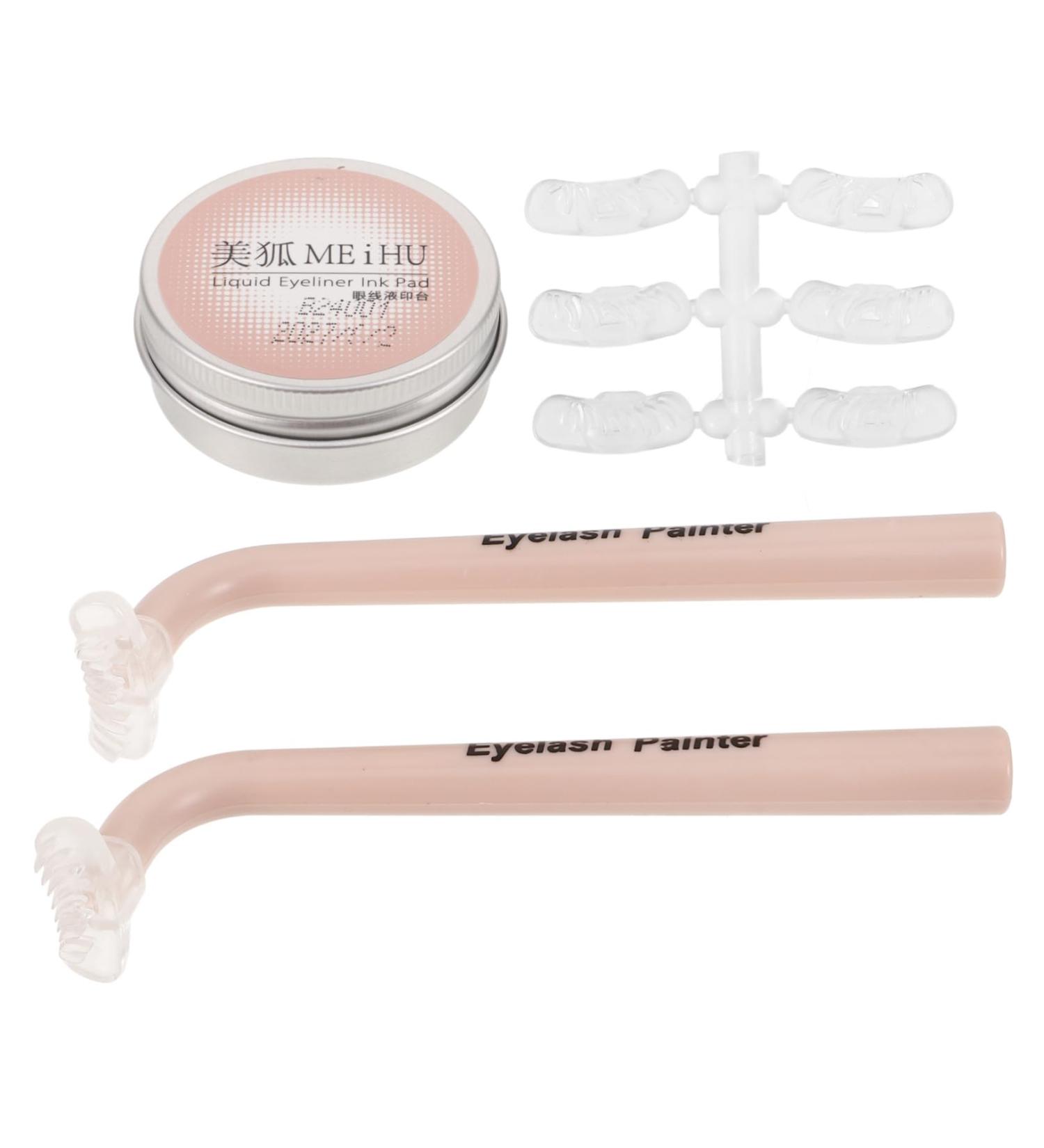 Beavorty 1 Set Eye Makeup Aid Reusable Eyelash Stencil Eye Makeup Tool Eyelash Guide Eyeliner Stencils Lower Eyelash Stamps False Eyelashes Stamp Lower Lashes Stamp Diphenylene - Buy Online on GoSupps.com
