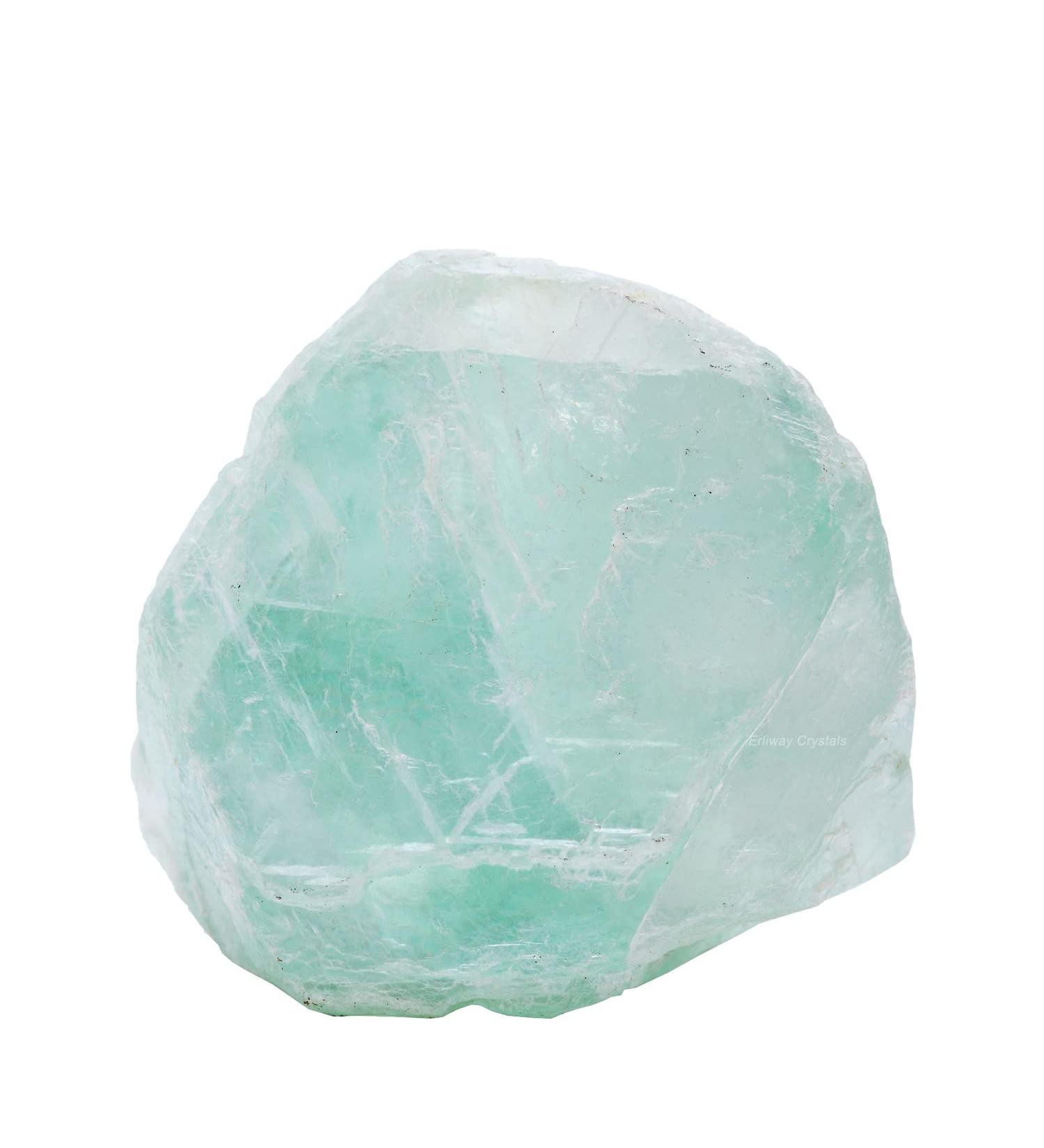 Fluorite Raw Crystals 1.25-2.0 Large | Healing Stones for Tumbling, Cabbing, and Decoration | Natural Rough Crystal for Wicca & Reiki - Buy Online on GoSupps.com