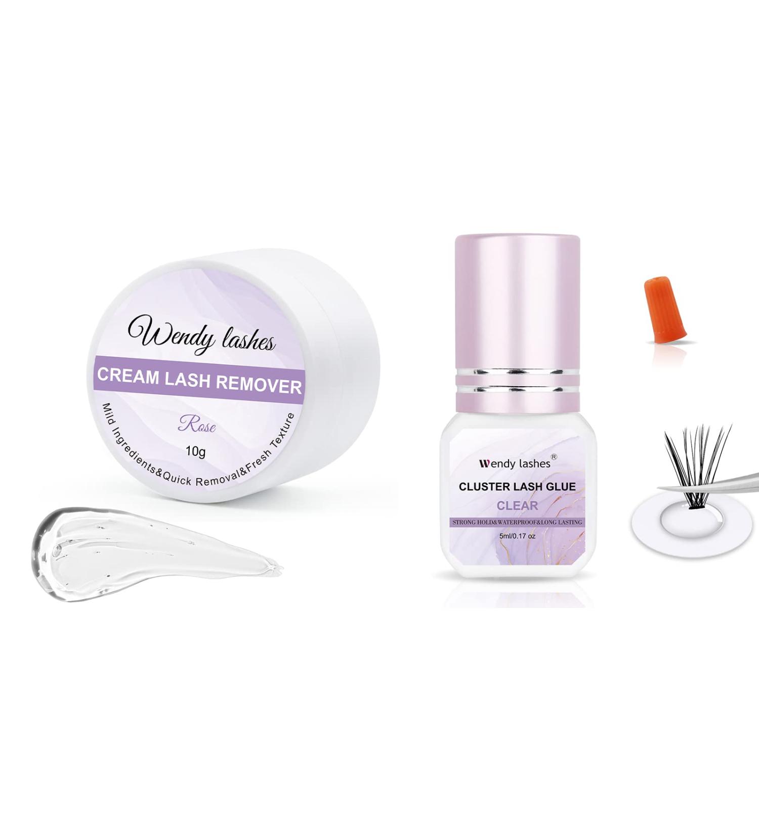 Cluster Lash Glue: Strong Hold, Fast Drying, Waterproof - Gentle Eye Lash Remover for Extensions and Clusters - Buy Online on GoSupps.com