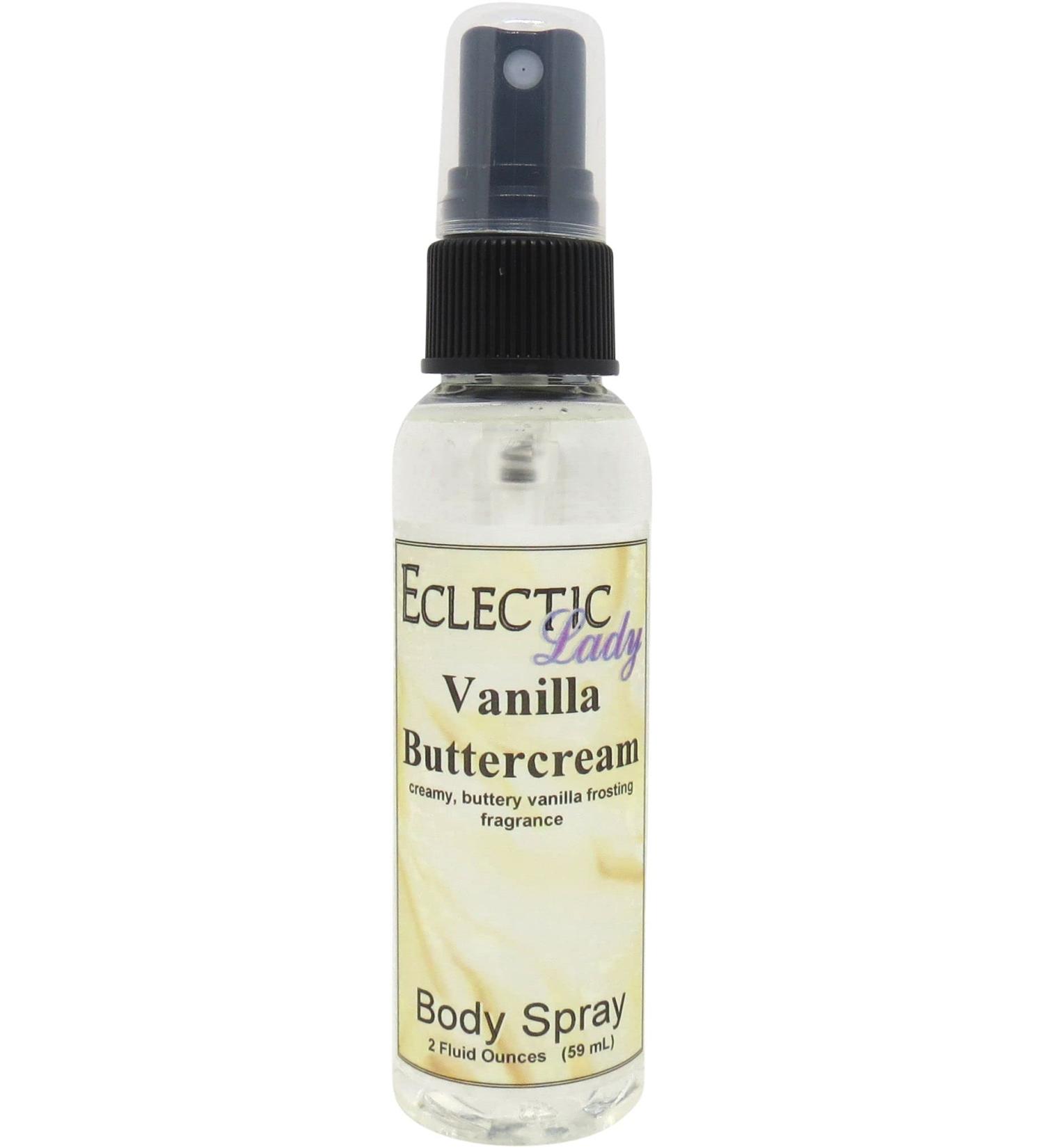 Vanilla Buttercream Body Spray 2 ounces Body Mist for Women with Clean Light & Gentle Fragrance Long Lasting Perfume with Comforting Scent for Men & Women Cologne with Soft Subtle Aroma For 2 Fl Oz (Pack of 1) - Buy Online on GoSupps.com
