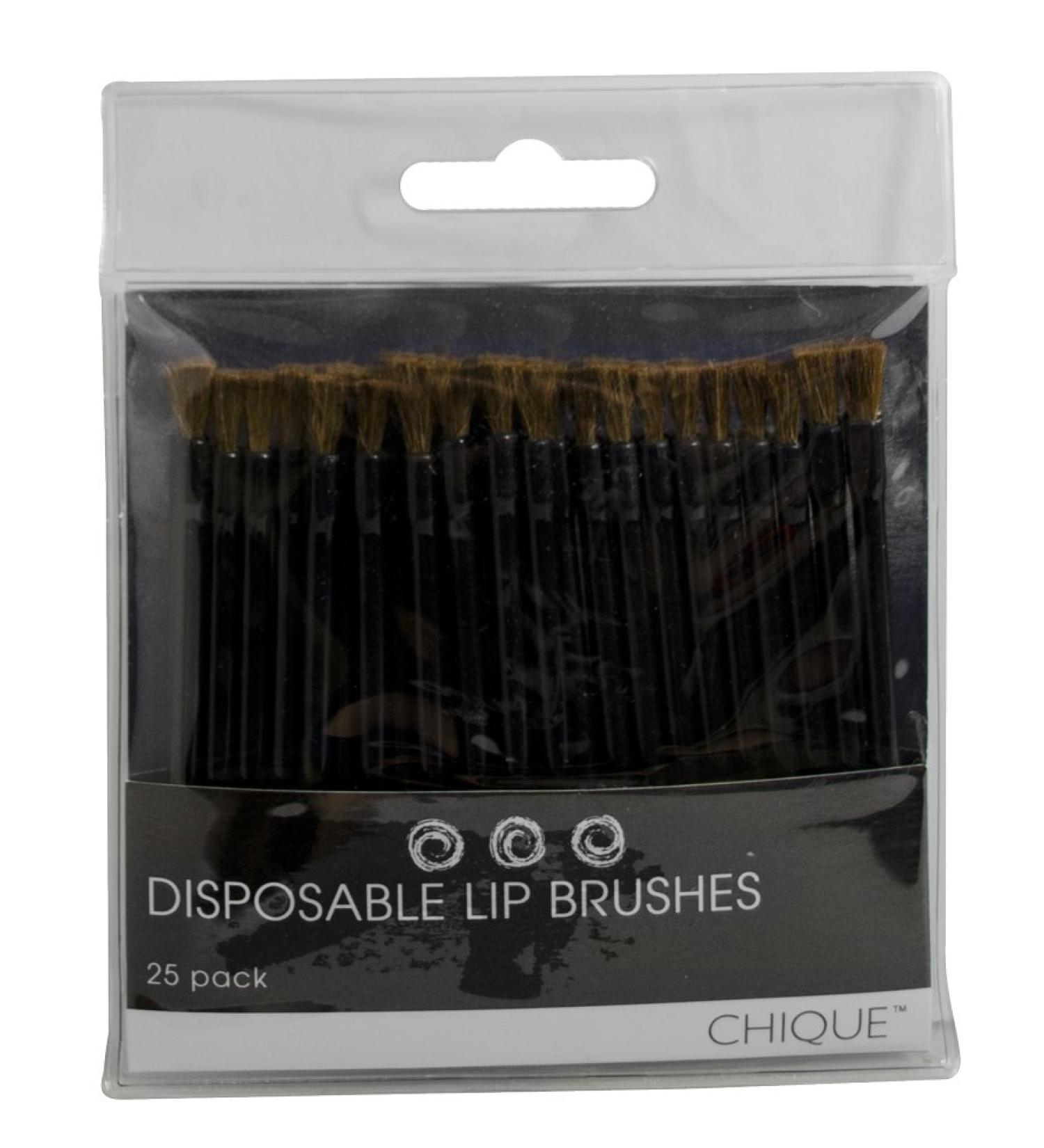 Chique Disposable Lip Brush (Pack of 25)