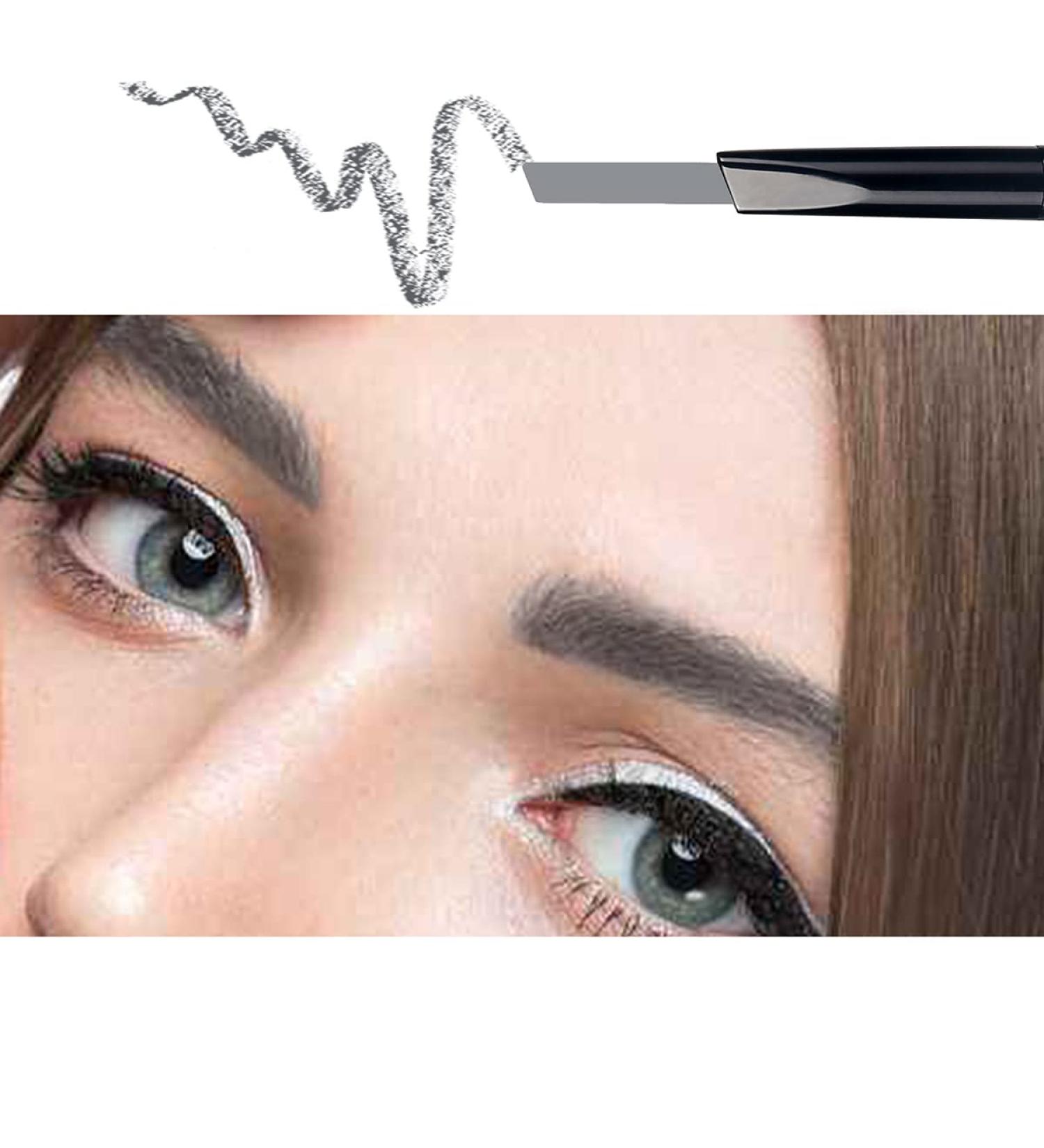 ANIFER Gray Eyebrow Pencil - Waterproof, Smooth, Natural & Vegan | Cruelty-Free Formula | Gray 5 - Buy Online on GoSupps.com