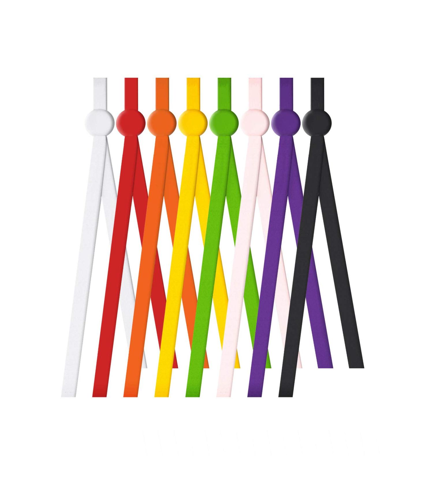 160PCS Adjustable Elastic String with Cord Lock for Masks - DIY Mask Making Kit with 8 Color Options - Buy Online on GoSupps.com