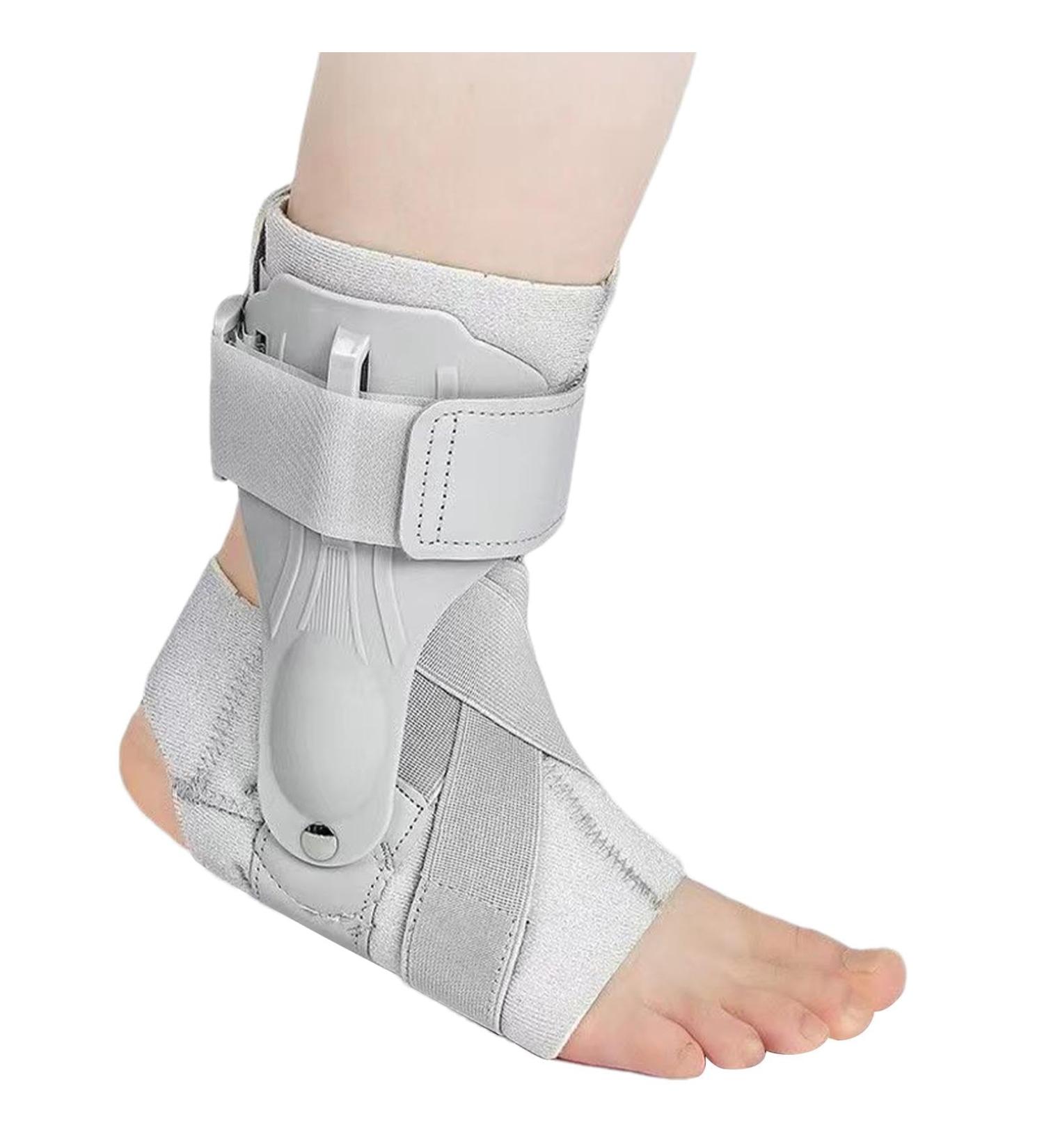 Buy Adjustable Lightweight Ankle Brace | Ankle Support & Stabilizer for Men Women & Children - Lace Up Design Elastic Comfort Perfect for Injury Recovery - Buy Online on GoSupps.com