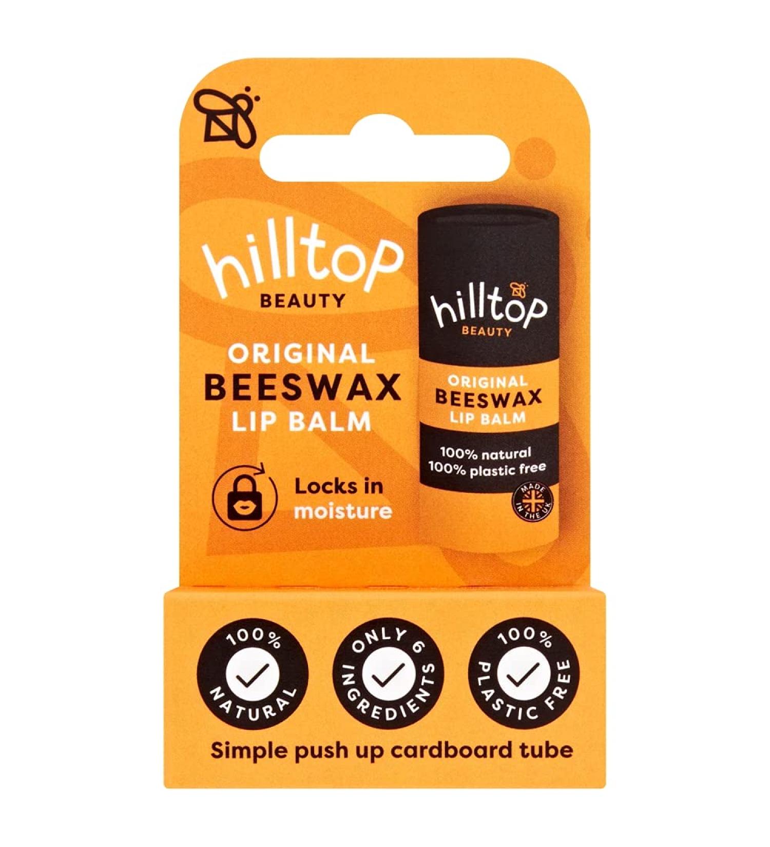 Hilltop Original Lip Balm 6.25g - Moisturizing Natural Formula | Buy Internationally - Buy Online on GoSupps.com