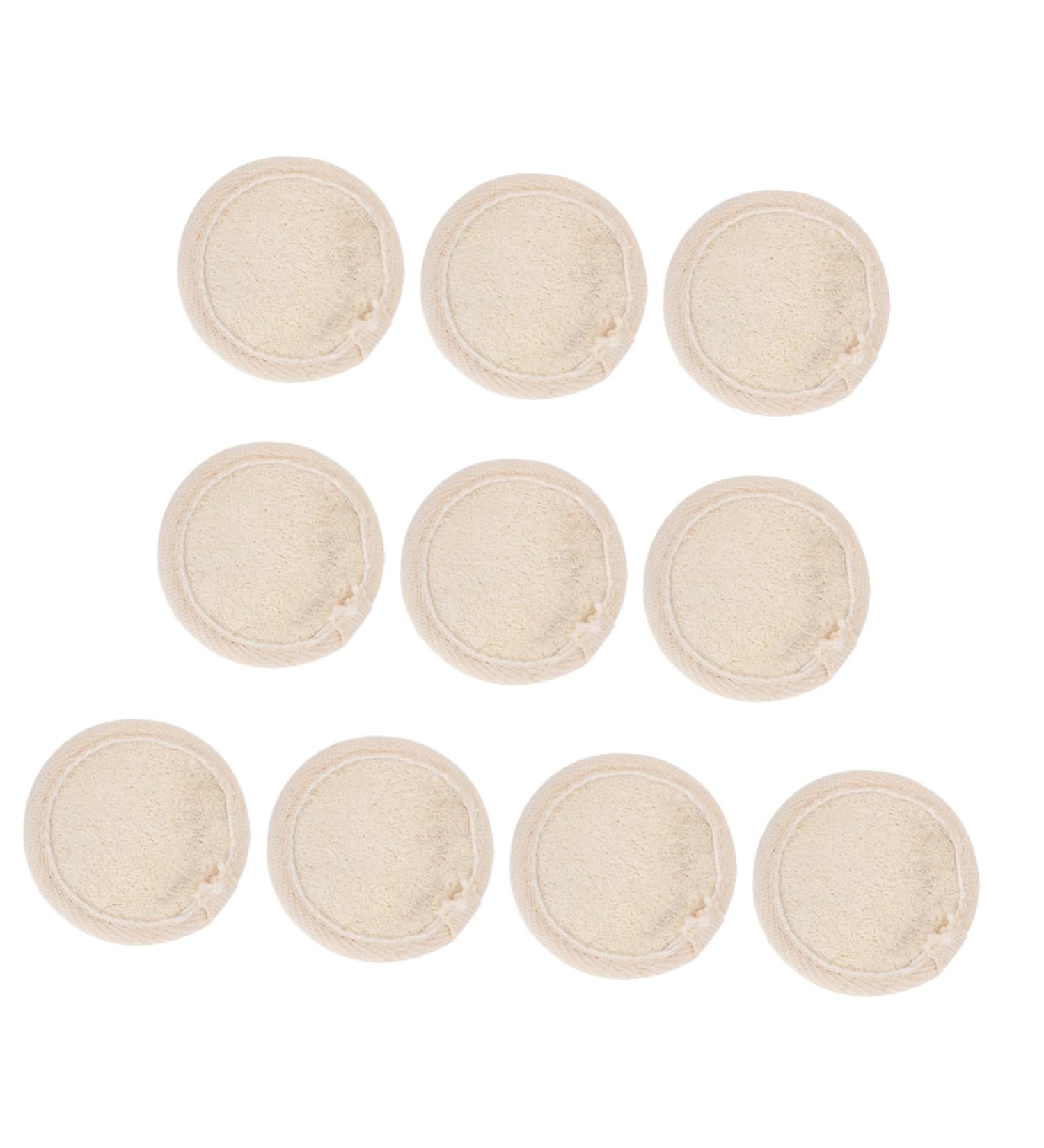 Natural Loofah Face Wash & Makeup Puff Set | Eco-Friendly Makeup Accessories for Perfect Application - Buy Online on GoSupps.com