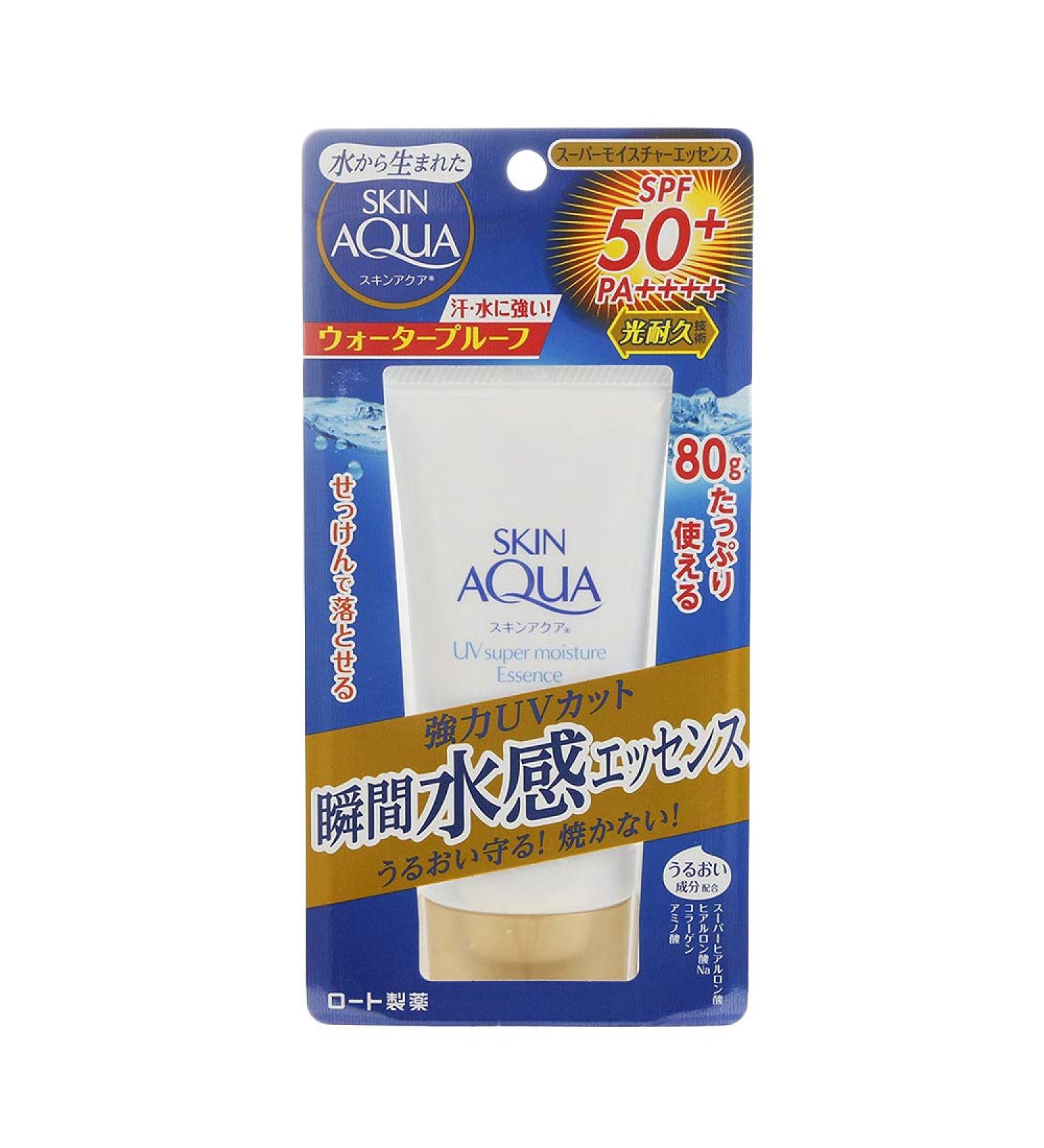 ROHTO SKIN AQUA Super Moisture Essence (SPF50 + PA +.