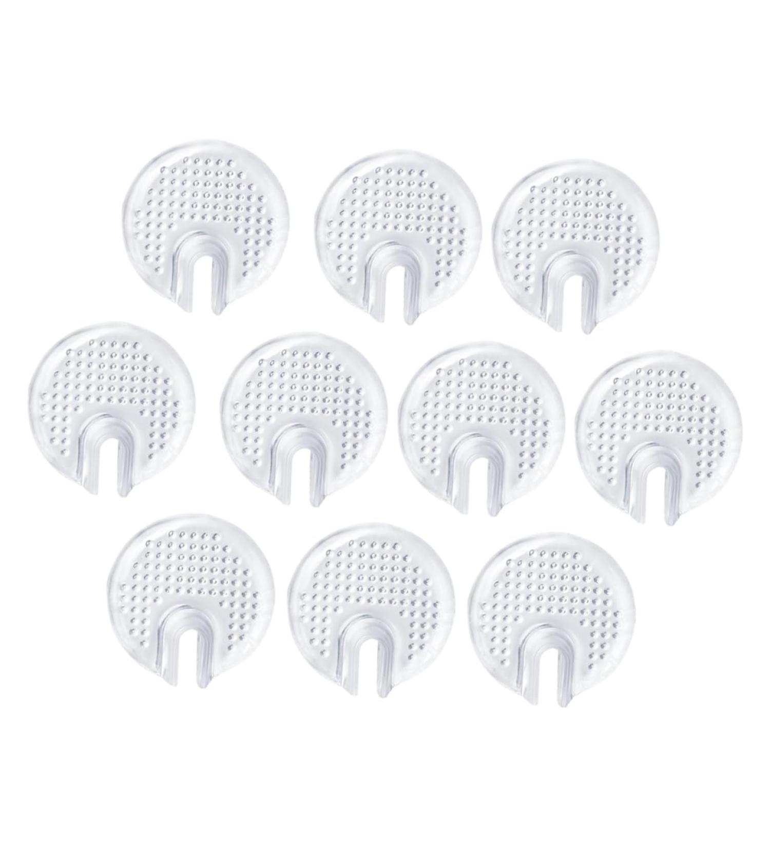 LIFKOME 25 Pairs Adhesive Flip-Flop Pads | Forefoot & Thong Sandal Inserts | Non-Slip Toe Guard for Comfortable Everyday Use - Buy Online on GoSupps.com