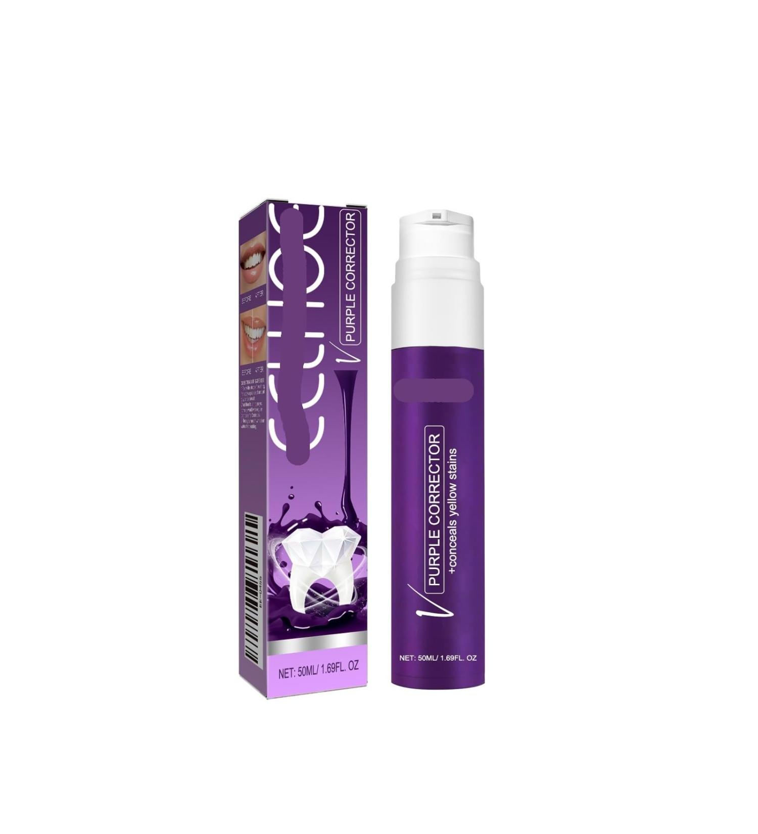 Professional Teeth Whitening & Stain Remover Toothpaste - Remove Stains Prevent Pigmentation Brighten Yellow Teeth(1PCS) 1 Count (Pack of 1) - Buy Online on GoSupps.com