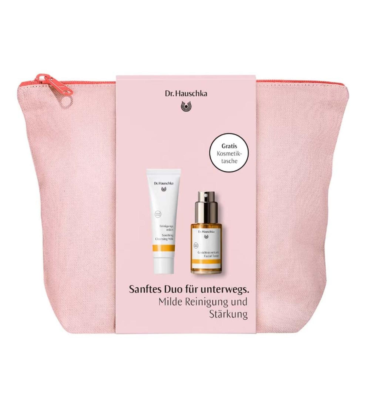 Dr Hauschka DrHauschka Gentle duo for on the go cleansing milk 30 ml facial tonic 30 ml