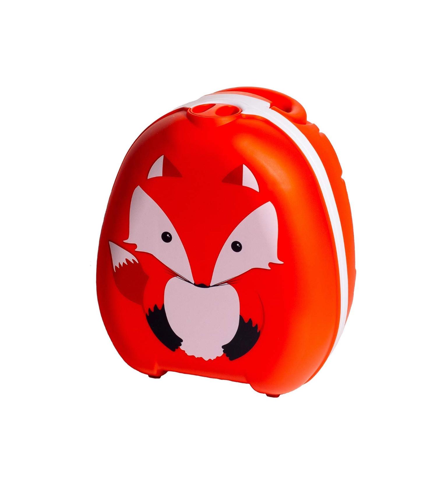 Fox Travel Potty - Portable Toddler Toilet Seat by My Carry Potty | Award-Winning Kids' Toilet Seat for On-the-Go Use - Buy Online on GoSupps.com