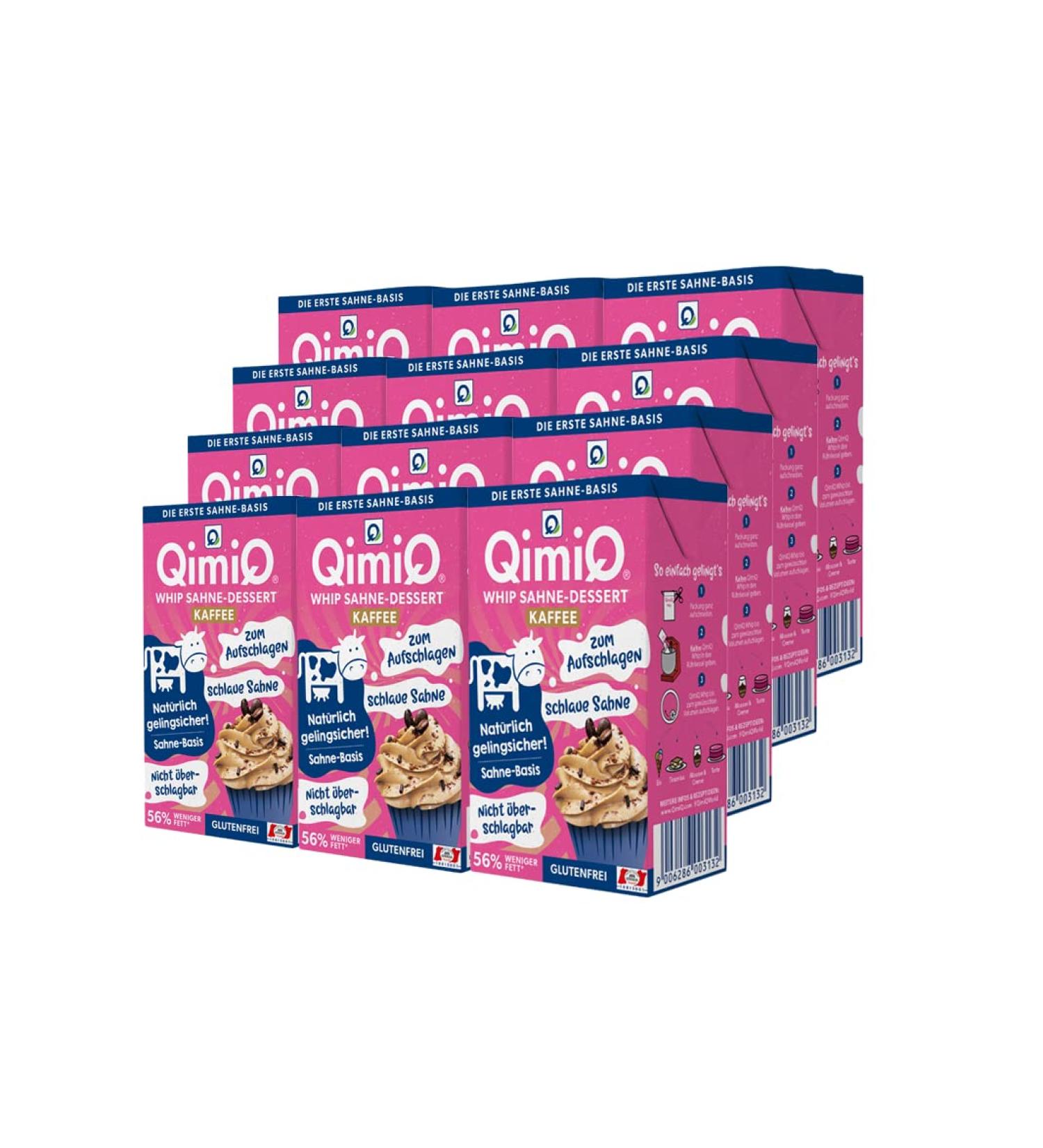 QimiQ Whip Cream Dessert (Chocolate 12x250g) Chocolate 12x250g