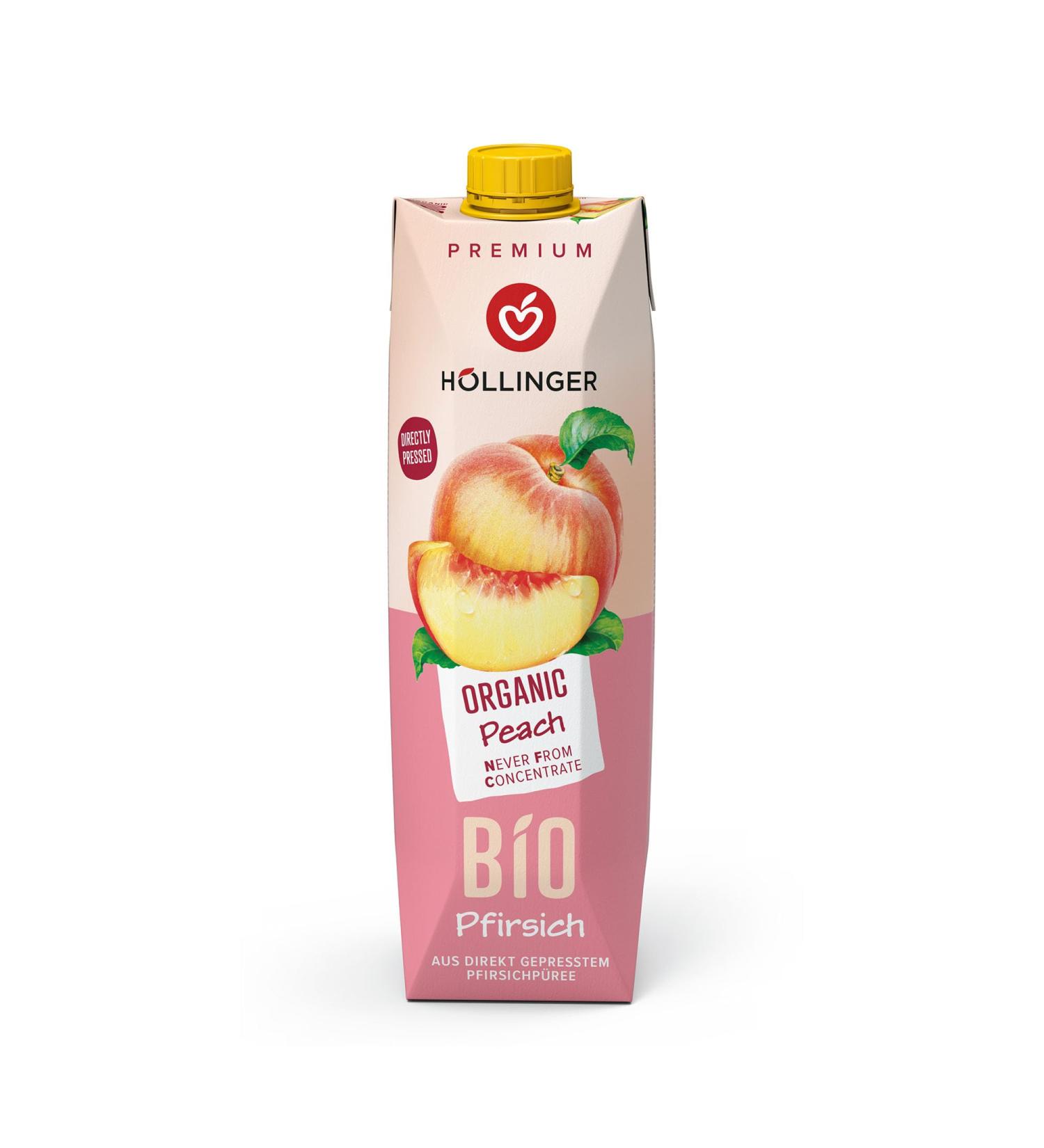 Organic Peach BIO P che 1 l (Lot de 1) - Buy Online on GoSupps.com