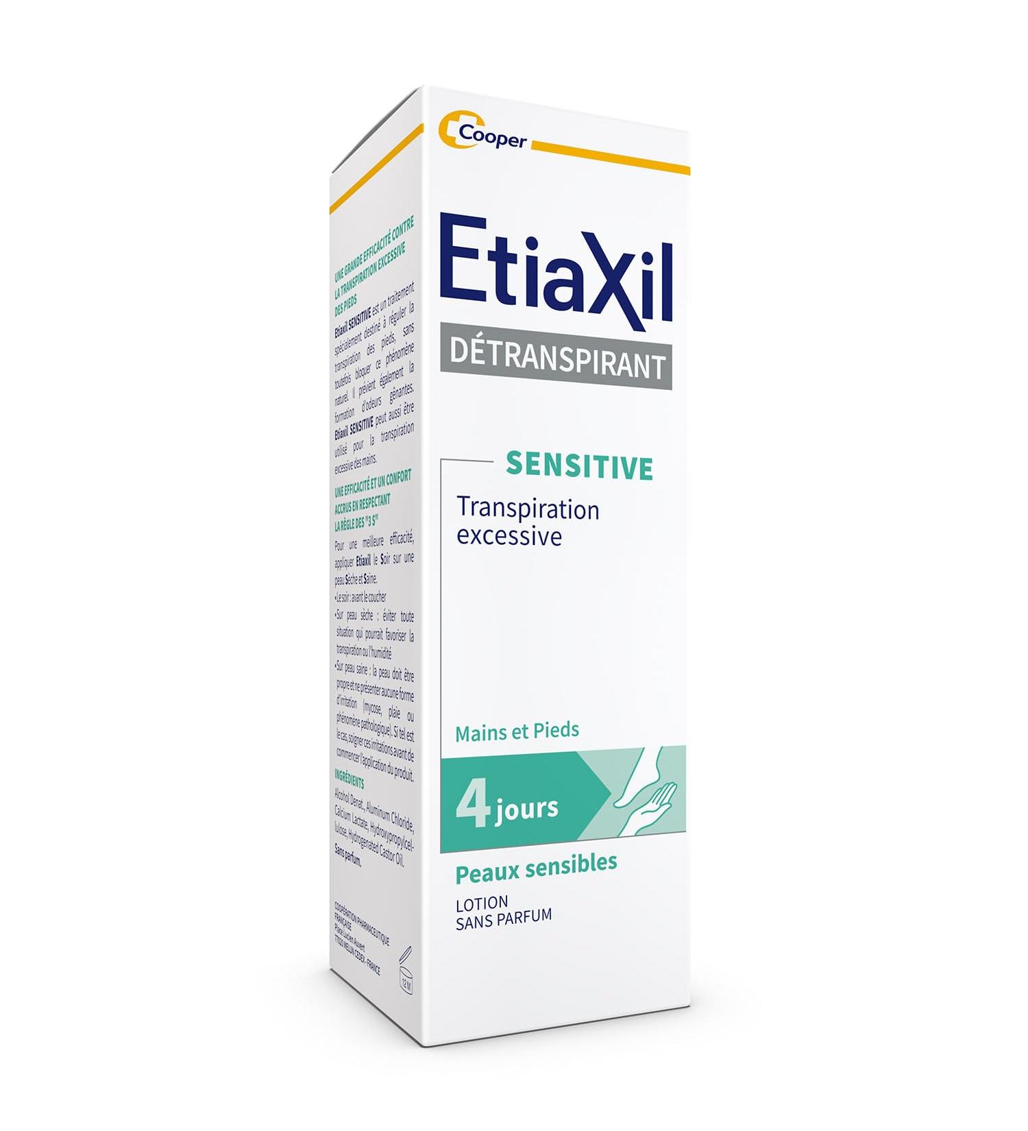 Etiaxil Excessive Sweating Treatment Feet Sensitive Skins 100ml - Buy Online on GoSupps.com