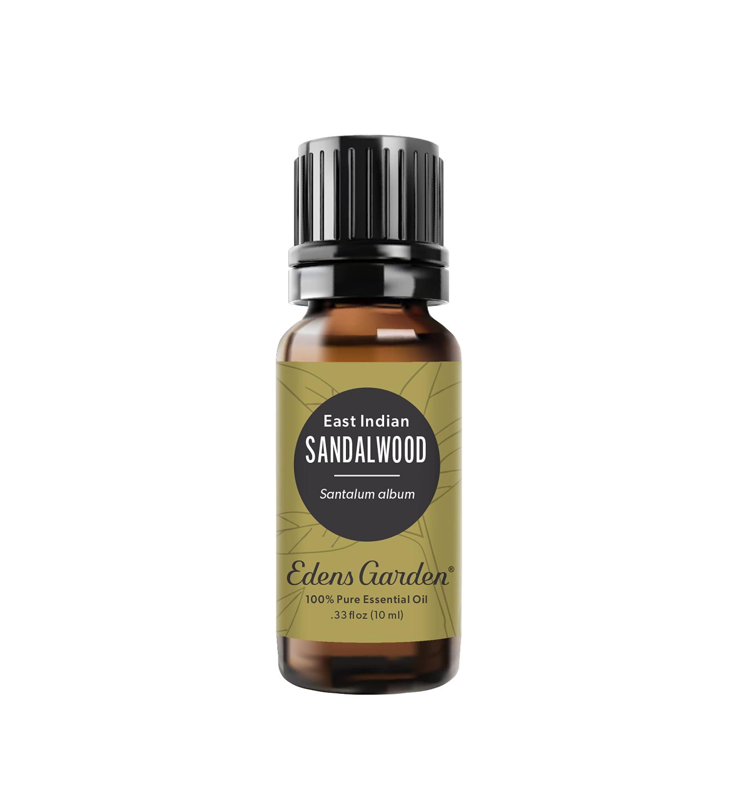 Edens Garden Sandalwood- East Indian Essential Oil- 100% Pure Premium Grade Undiluted Natural Therapeutic Aromatherapy The Best for Diffuser Face Hair Humidifiers 10 ml (.33 fl oz) Sandalwood East Indian 0.33 Fl Oz  - Buy Online on GoSupps.com