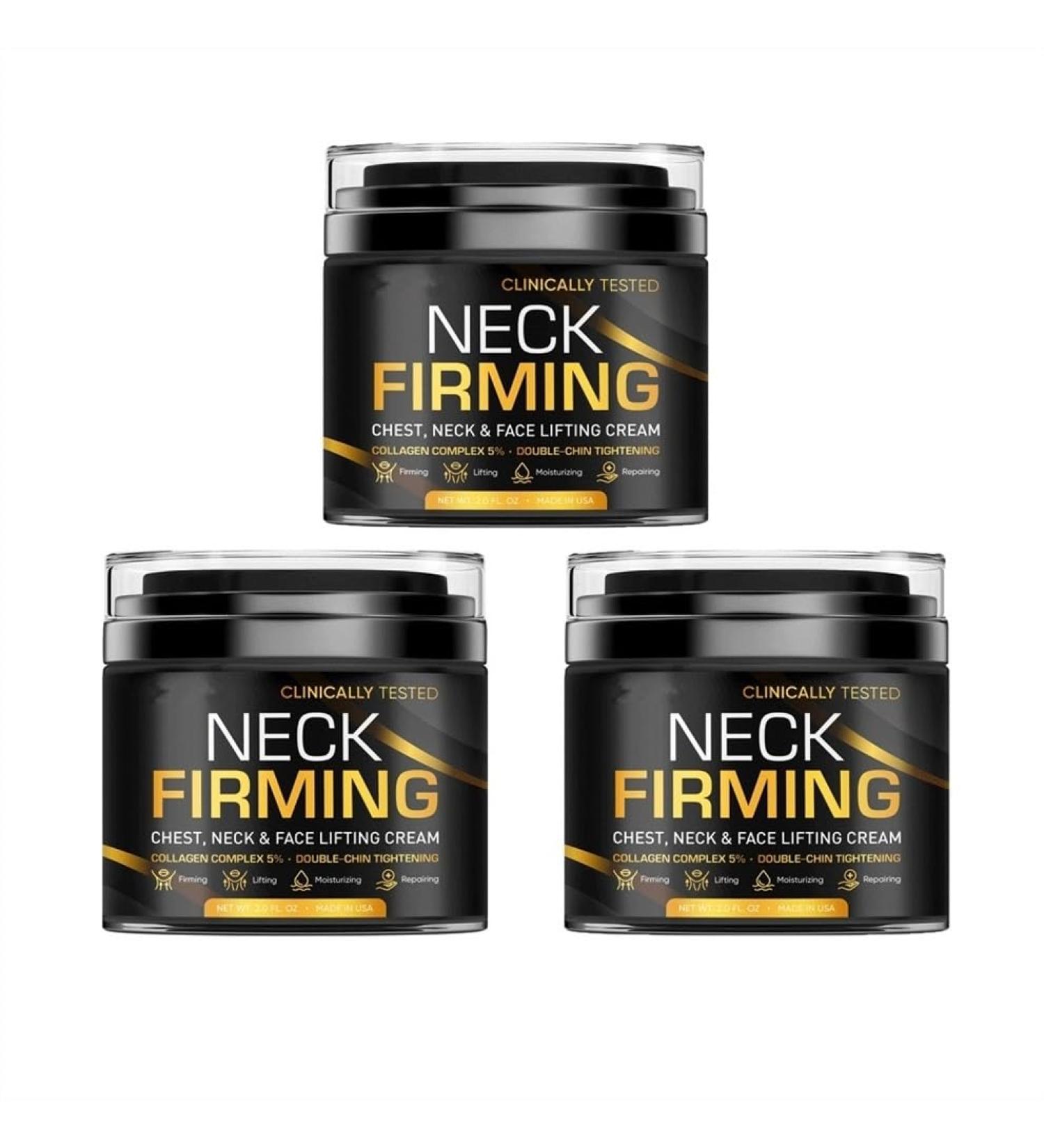 Gold Collagen Anti-Aging Cream Neck Firming Cream Neck Mask Firming Cream Desalination Neck Care Anti-Aging Cream For (Color : 3Count (Pack of 3)) - Buy Online on GoSupps.com