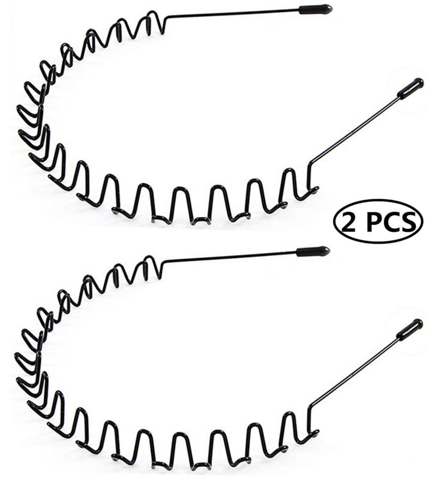 Unisex Hair Strips for Men & Women - Corrugated Feather Sports Accessories Slip-Resistant Hoop Clips (2 Pieces) - Buy Online on GoSupps.com