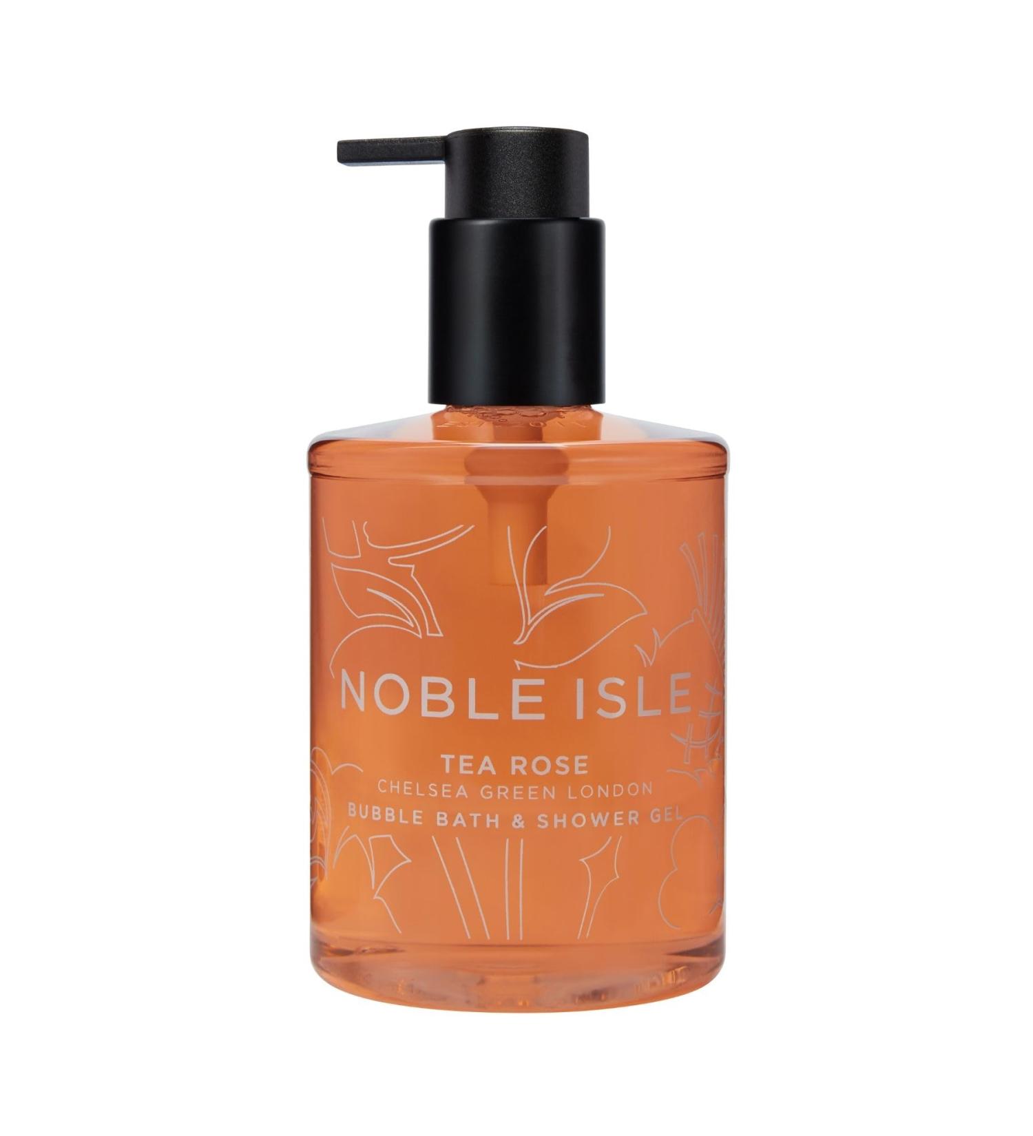 Tea Rose Bath & Shower Gel | Luxury Vegan Body Wash for Women | Paraben Free with Fine British Fragrance Oils (8.45 oz - Buy Online on GoSupps.com