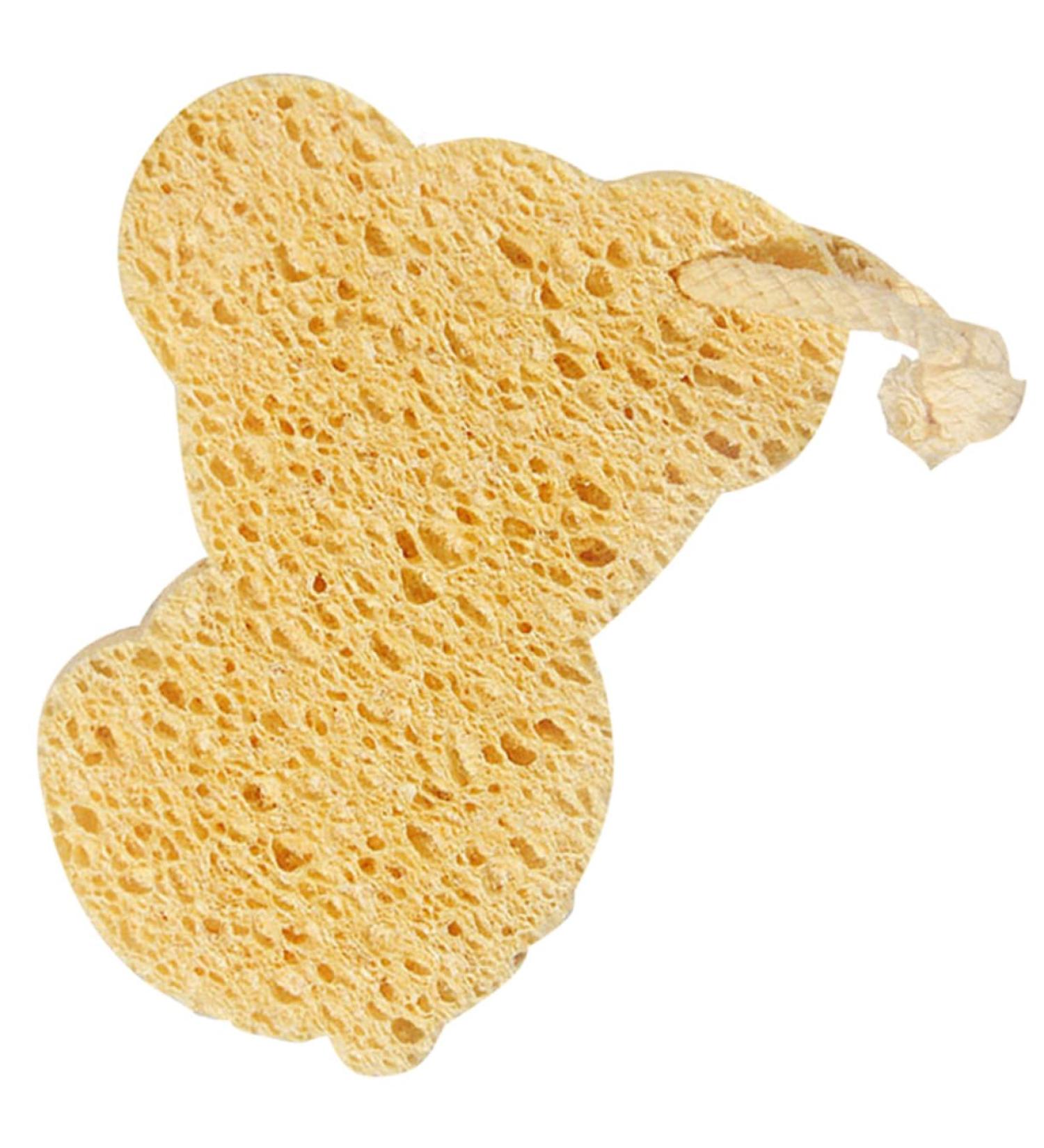 minkissy 1pc Shower Wipe Kids Drum and Sticks Body Baby Take a Bath Wood Pulp Fiber Scrubber - Buy Online on GoSupps.com