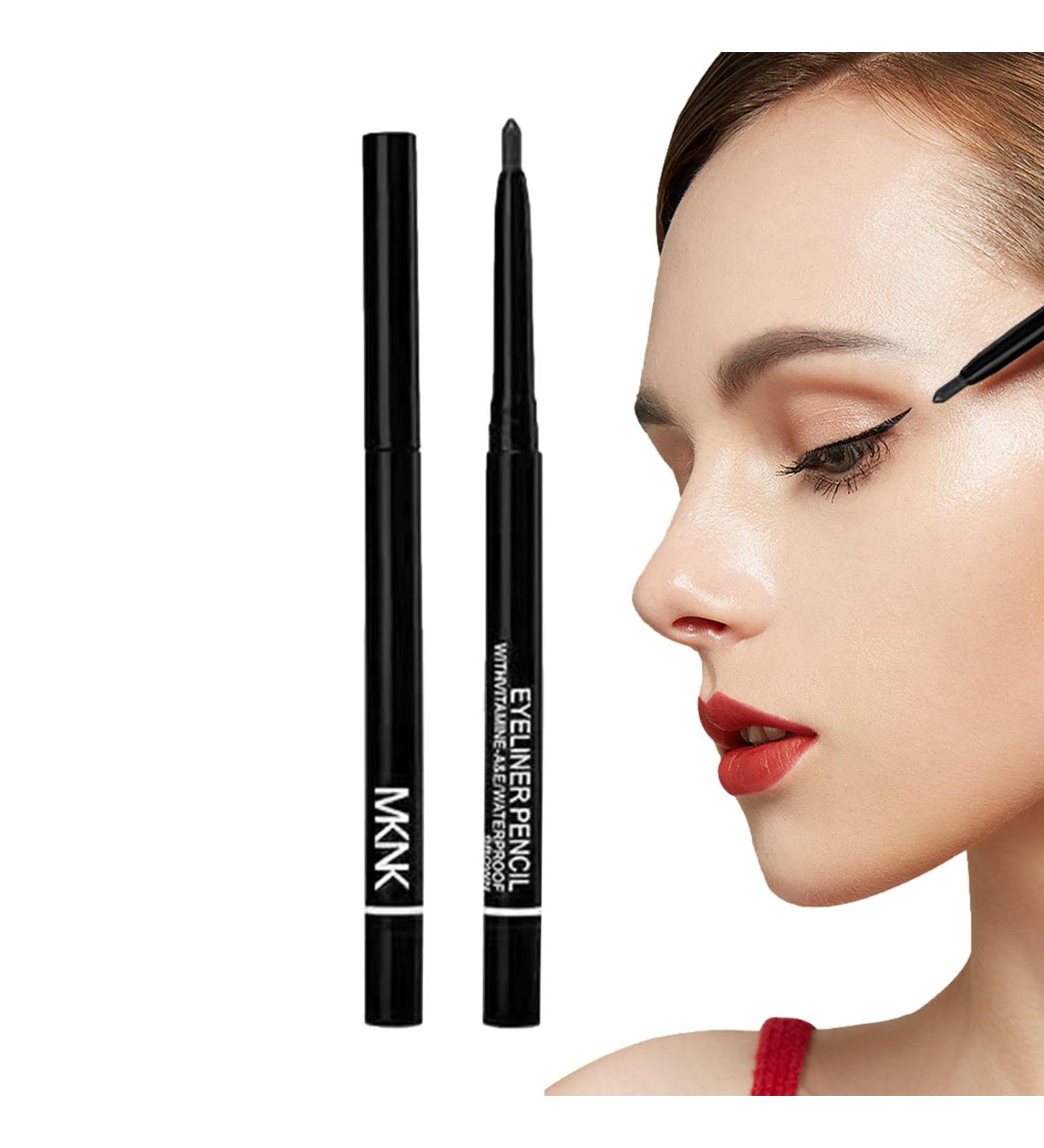  Veeteah Waterproof Eyeliner Pencil | Waterproof Eyeliner Pencils for Makeup Automatic Rotating Eyeliner Pencil Eye Makeup Multifunctional Gel Eyeliner Pencil - Buy Online on GoSupps.com