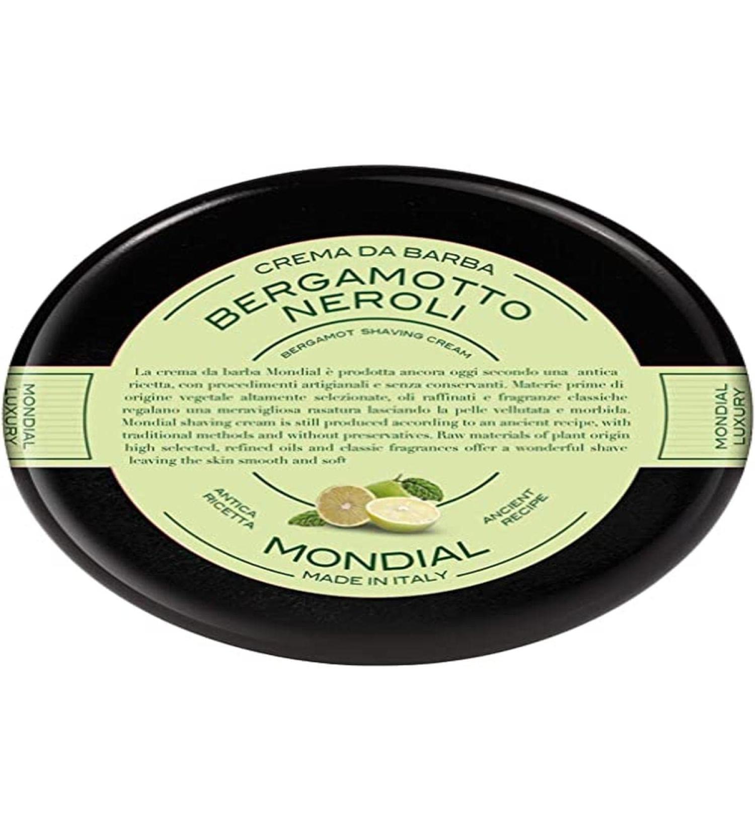 Mondial Luxury Bergamot Neroli Shaving Cream 150ml