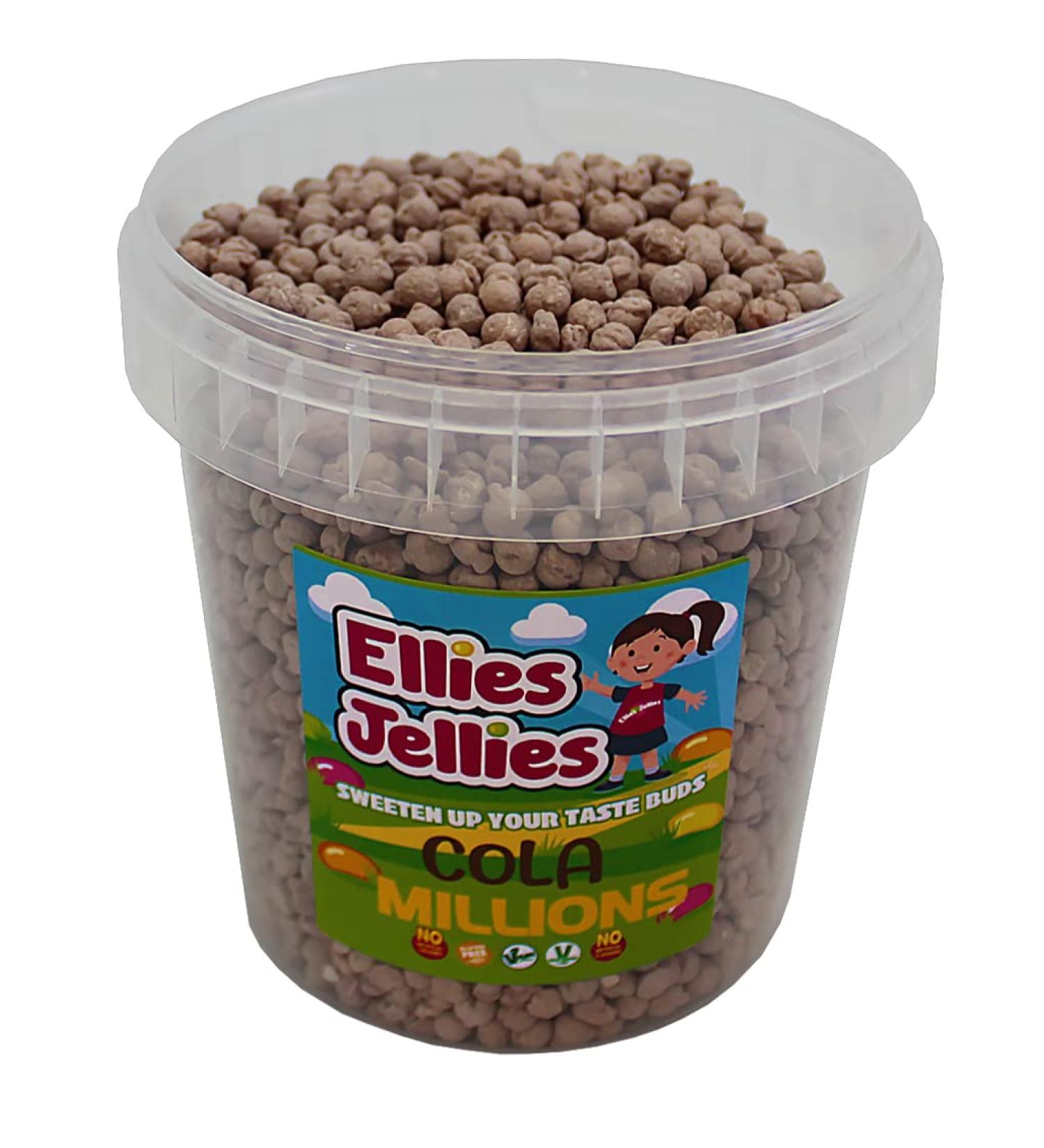 Ellies Jellies Cola Millions 730g Bucket