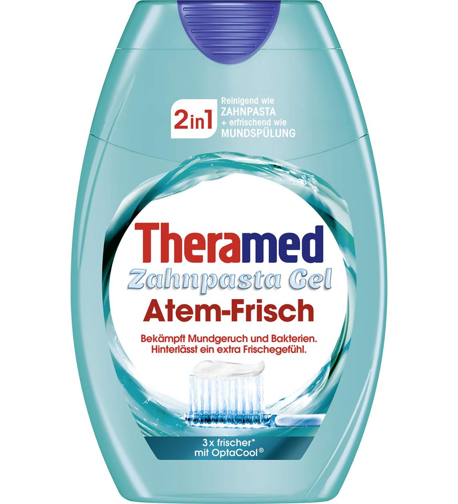 Theramed 2in1 Breath-Fresh Toothpaste pack of 3 (3 x 75 ml)