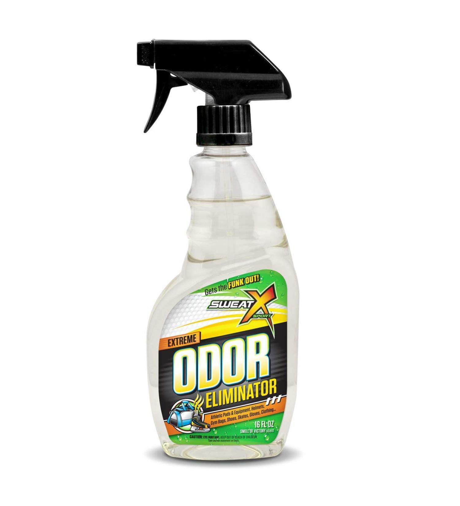 Sweat X Sport Extreme Odor Spray 16 oz Multipurpose Deodorizer for Shoes & Sports Equipment - Buy Online on GoSupps.com