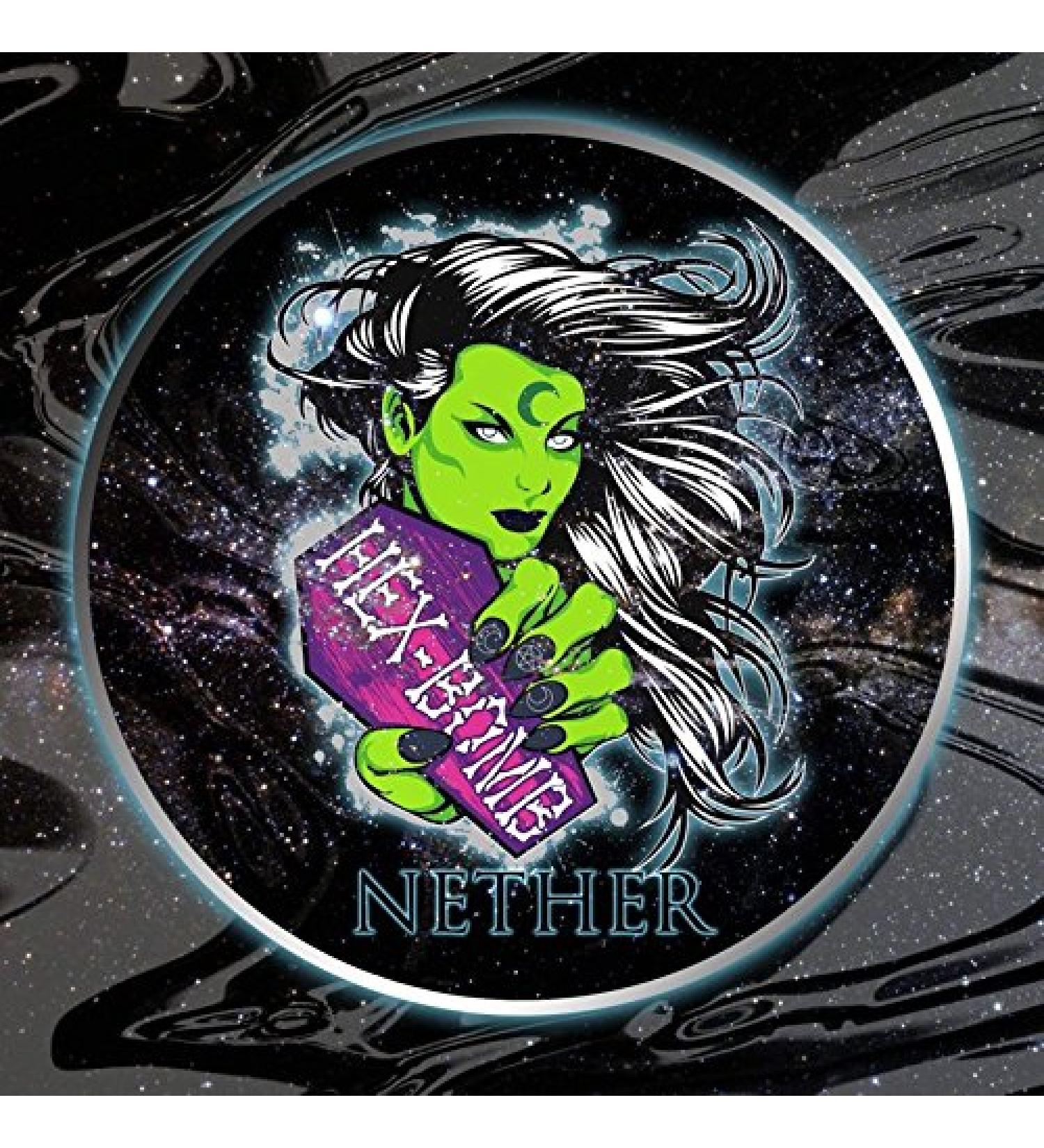 "Nether" Black Luxury Metallic HEXBOMB BAtHBOMB Goth Gothic Bomb - Buy Online on GoSupps.com