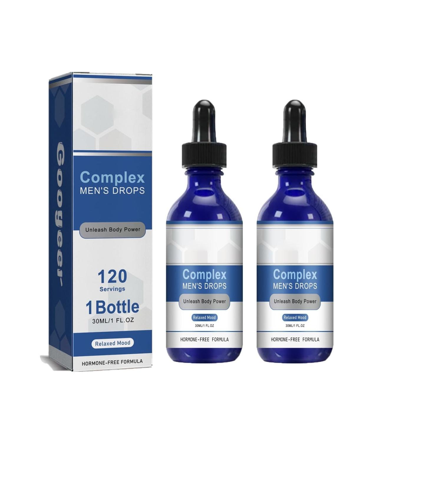 NexusBio Labs Complex Men's Drops Super-Potent Formula for Optimal Health | Buy Internationally - Buy Online on GoSupps.com