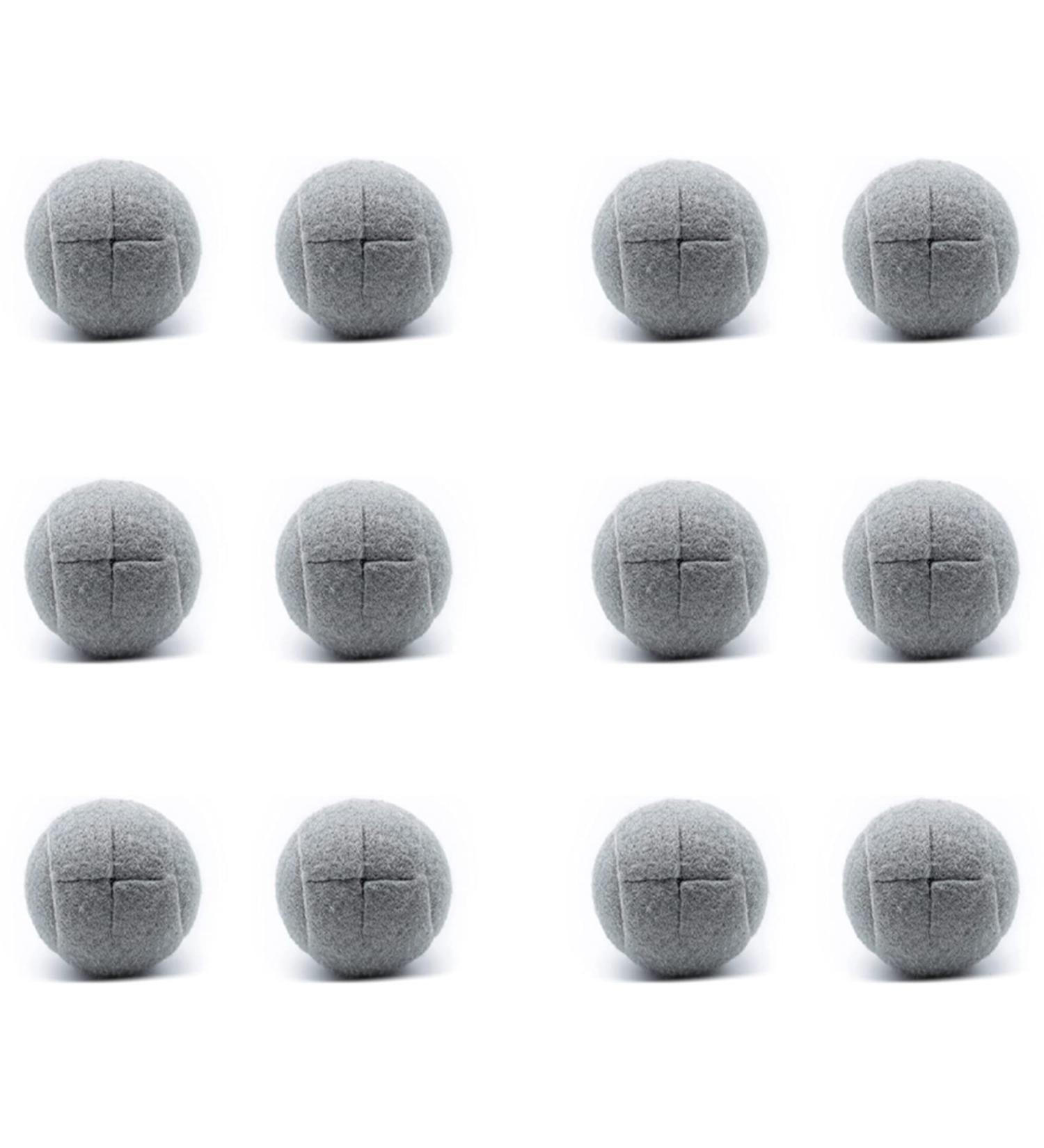 LAMELLIS 12 PCS Precut Walker Tennis Ball for Furniture Legs and Floor Protection Heavy Duty Long Lasting Felt Pad Covering Grey - Buy Online on GoSupps.com