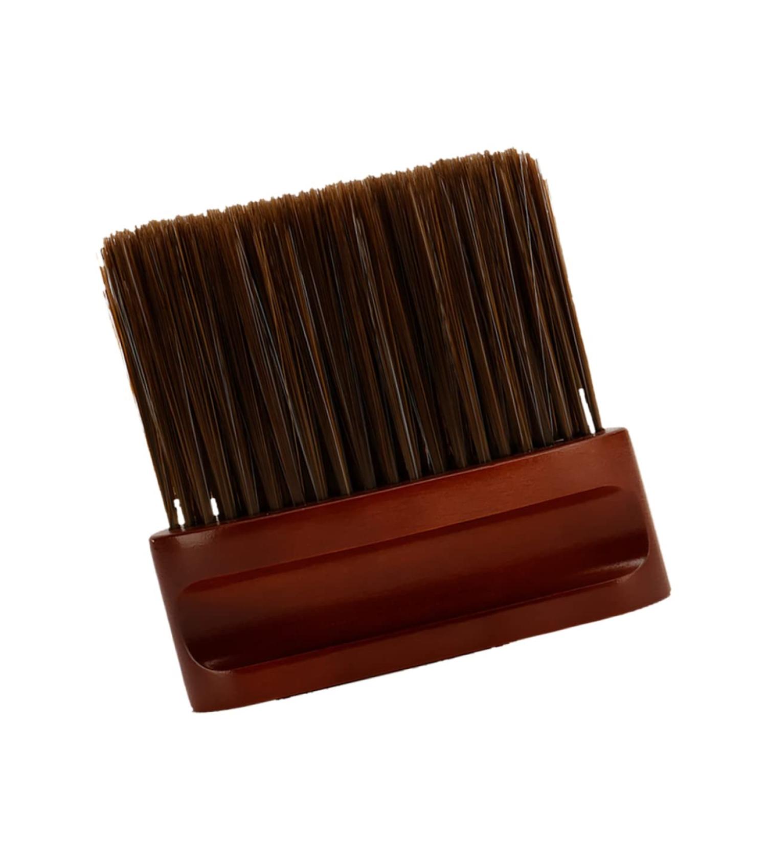 FRCOLOR Neck Brush Hairdressing Tool Salon Hair Brush Barber Brush Neck Duster Hair Cutting Kits Neck Duster Barber Brush Hair Cutting Duster Hair Salon Supplies Clean Nylon 12X11X2CM Black - Buy Online on GoSupps.com