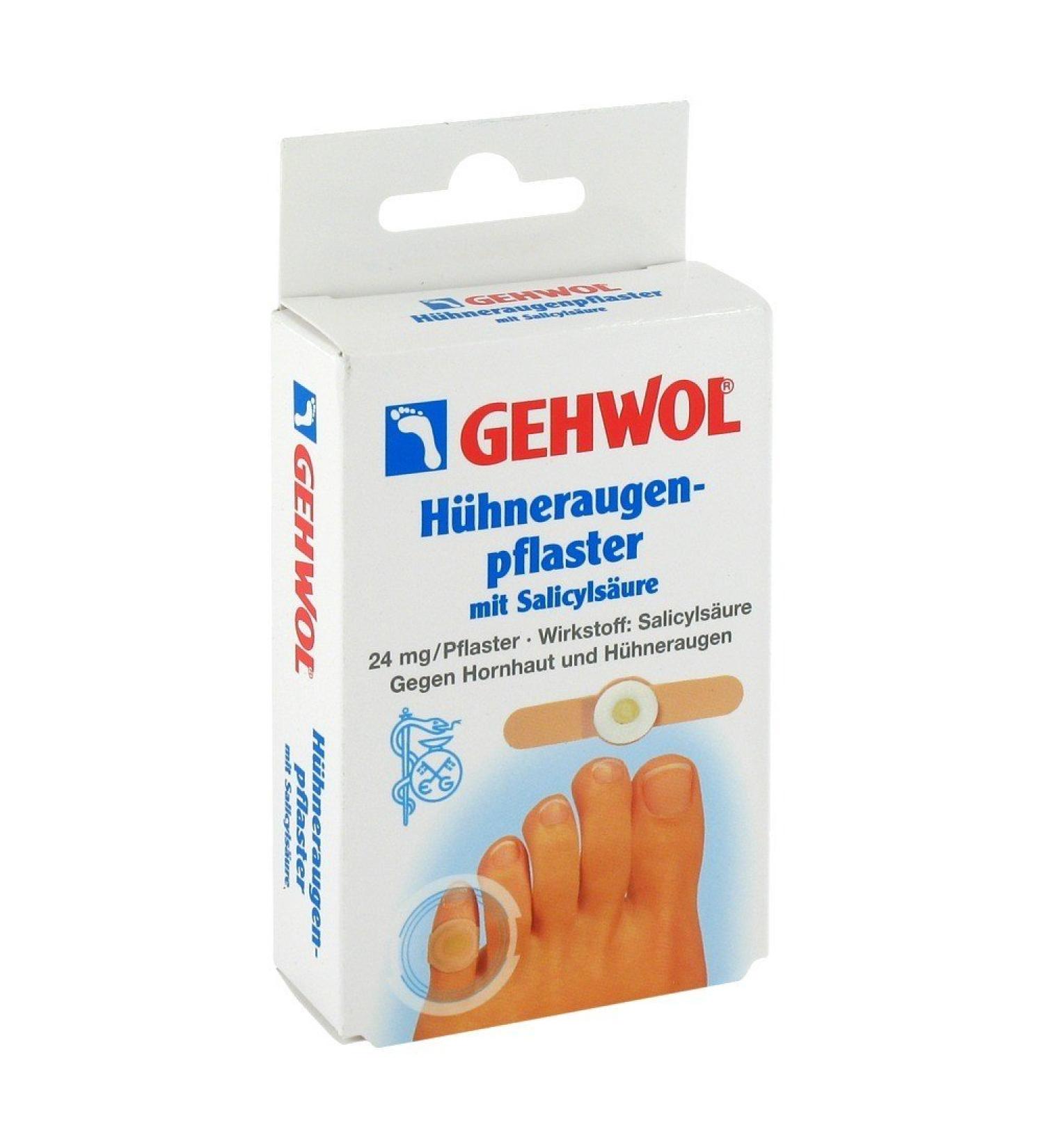 Gehwol Corn Plaster Salicylic Acid Extra Strong Pack of 6
