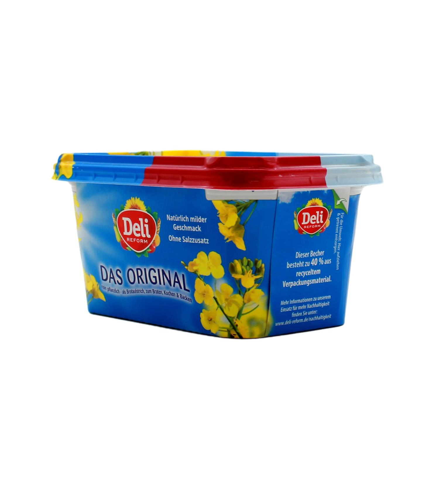 Deli Reform Original Margarine - Pack of 4 (4 x 500g) | Premium Vegan Spread for Cooking & Baking - International Shipping Available - Buy Online on GoSupps.com