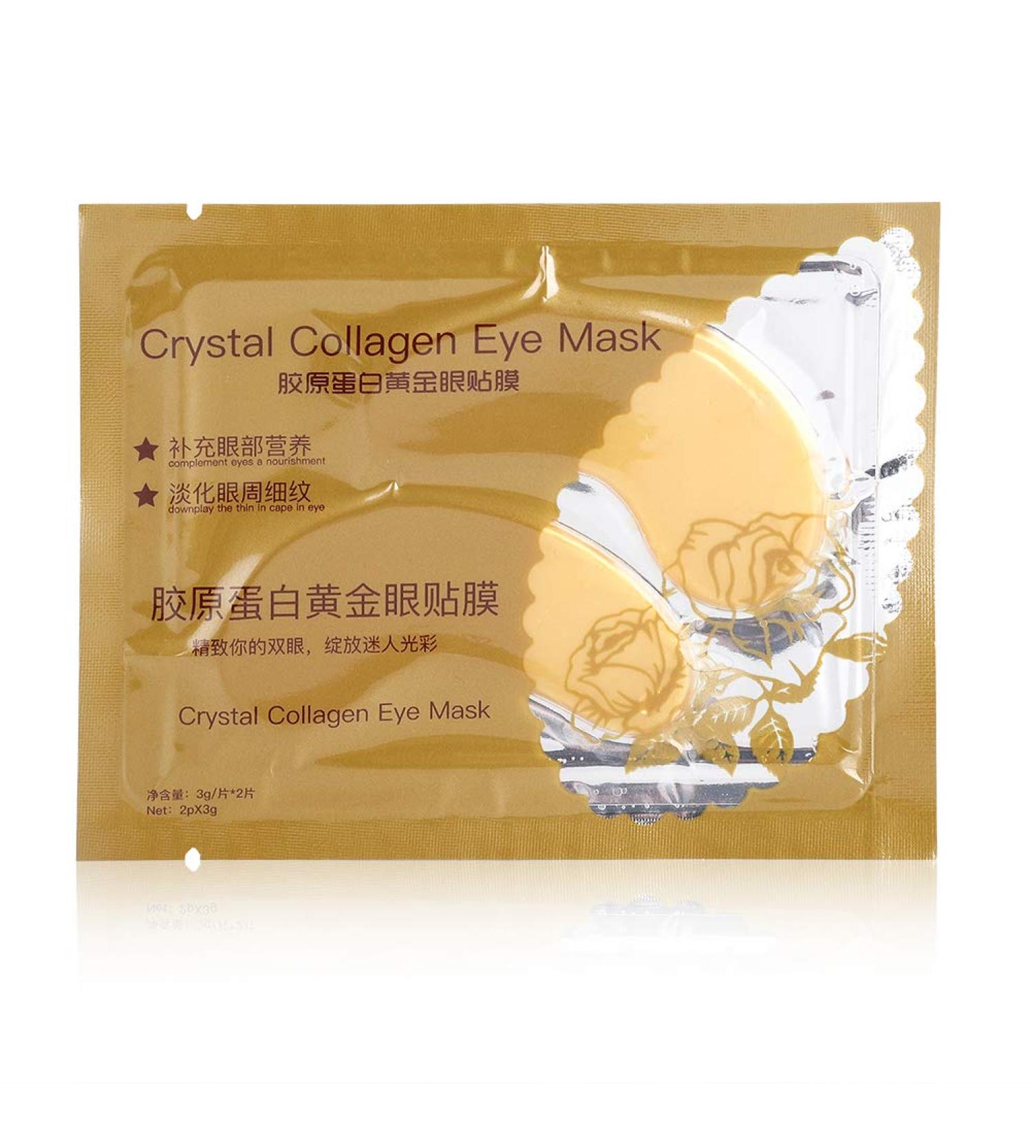 5 Pairs Crystal Collagen Eye Mask - Dark Circles & Fine Lines Treatment - Buy Online on GoSupps.com