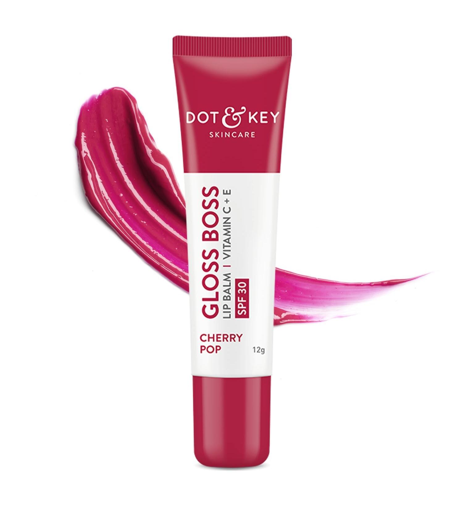 Cherry Lip Balm SPF 30 | Moisturizing Shea Butter & Vitamin E | Smooth Soft Lips | Best Lip Balm for Women 12g - Buy Online on GoSupps.com