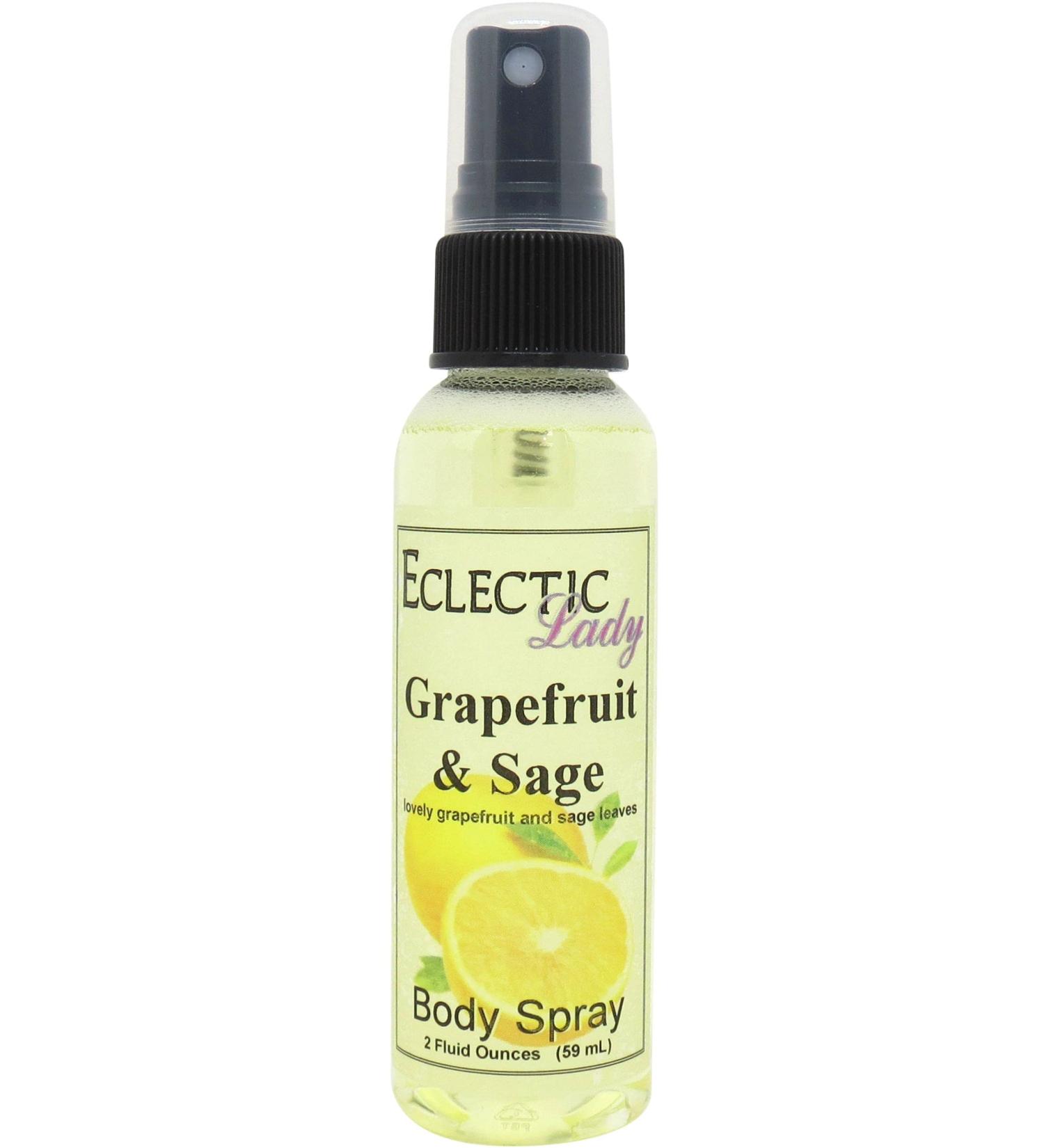 Grapefruit And Sage Body Spray 2 ounces Body Mist for Women with Clean Light & Gentle Fragrance Long Lasting Perfume with Comforting Scent for Men & Women Cologne with Soft Subtle Aroma For 2 Fluid Ounces - Buy Online on GoSupps.com