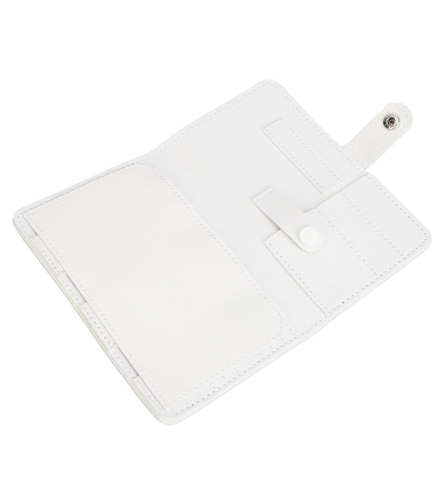 Nail Tip Container Bag Portable 37 Slot PU Nail Drill Bit Organizer Bag for Salon (White) - Buy Online on GoSupps.com