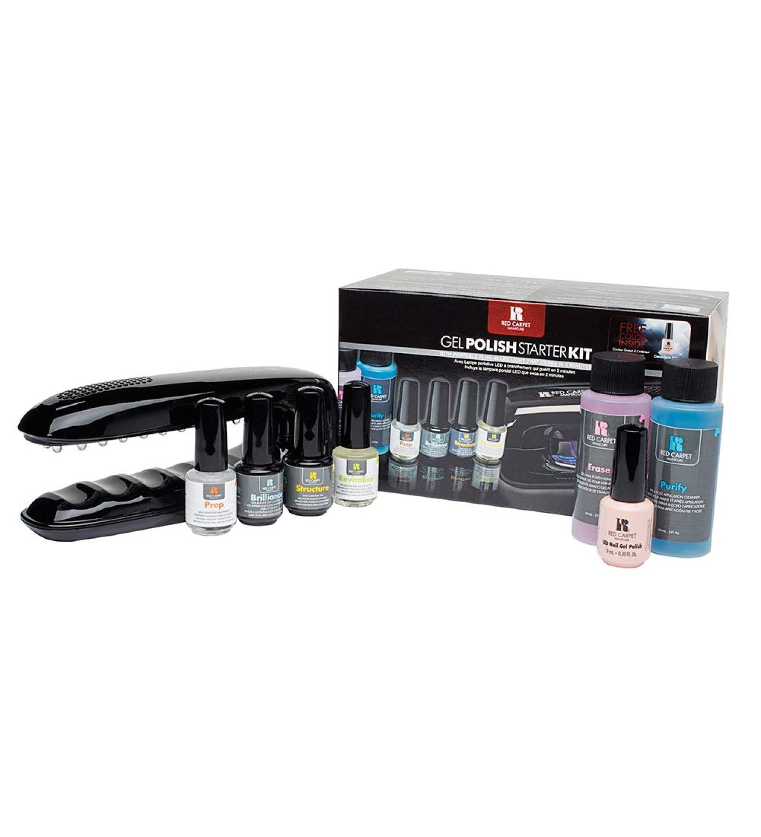 Red Carpet Manicure Portable Starter Kit | Ultimate At-Home Gel Nail System for Flawless Nails - Buy Online on GoSupps.com