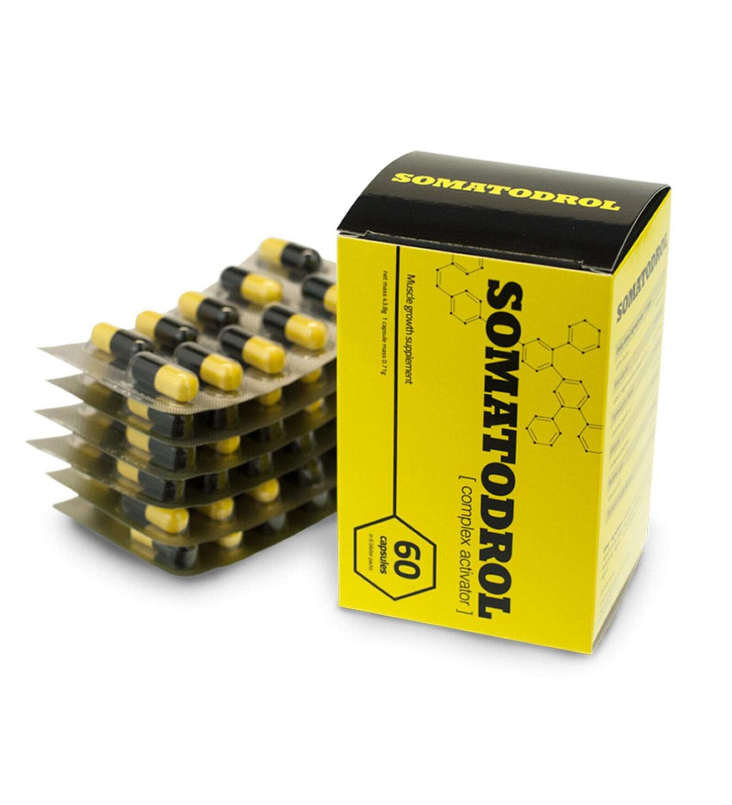 Somatodrol Dietary Supplement Mass and Strength for Muscles